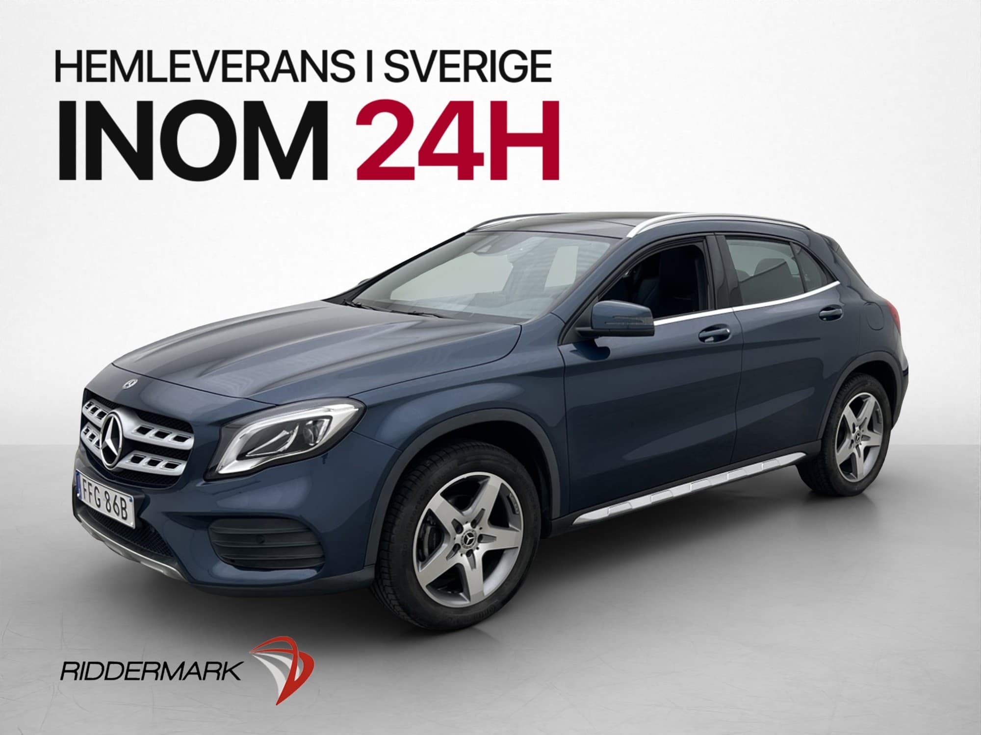 Mercedes-Benz GLA 180 7G 122hk AMG Line Panorama Kamera Navi