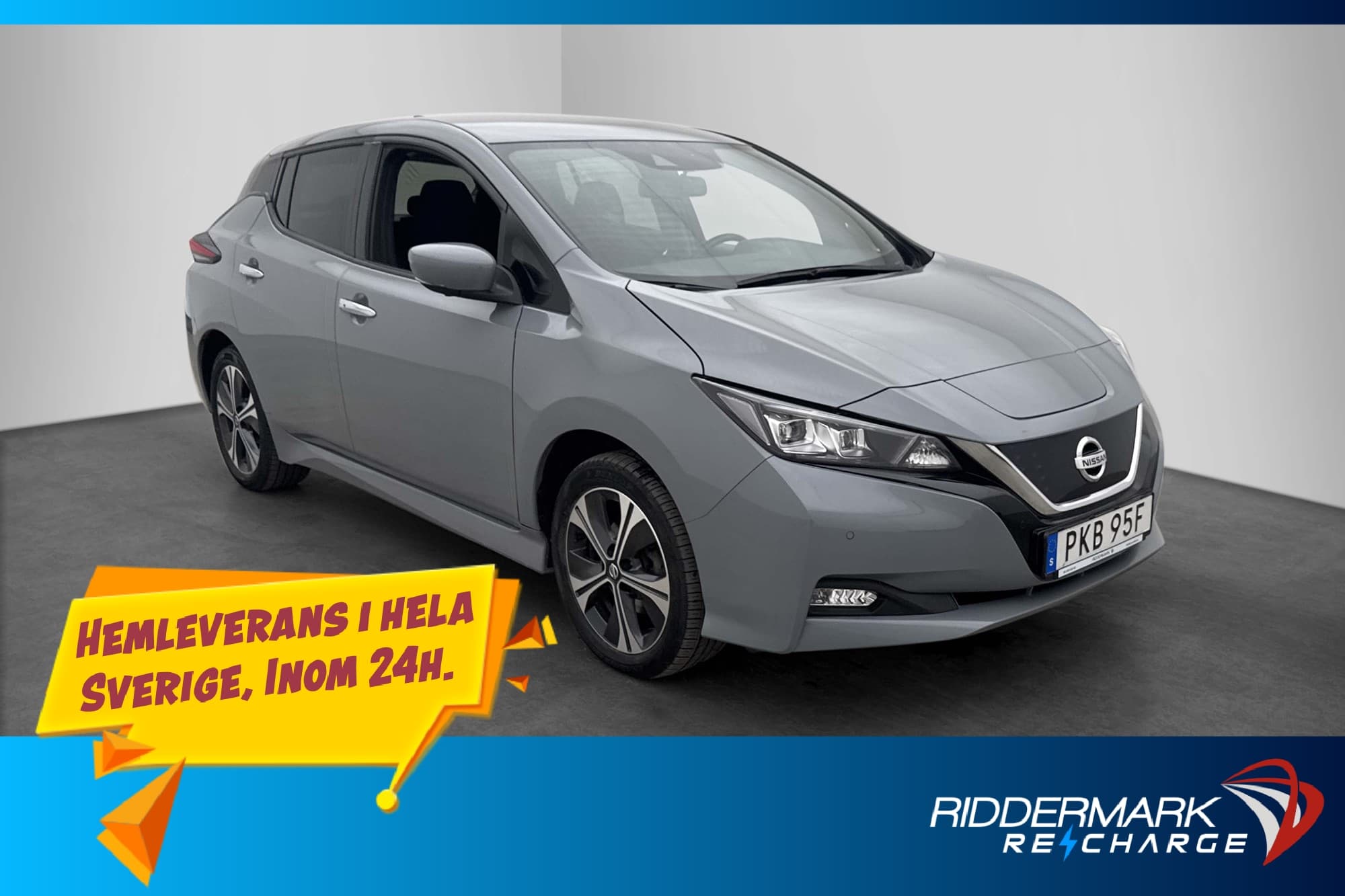 Nissan Leaf e+ N-Connecta Värmare Navi 360° Rattvärme