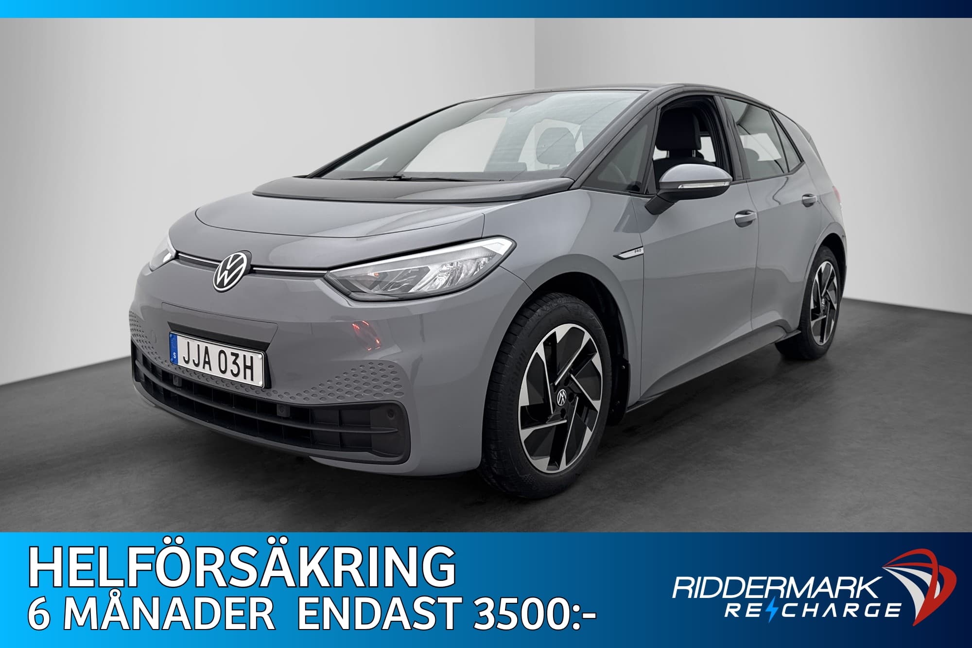 Volkswagen ID.3 Pro Performance Värm CarPlay Rattvärm MOMS