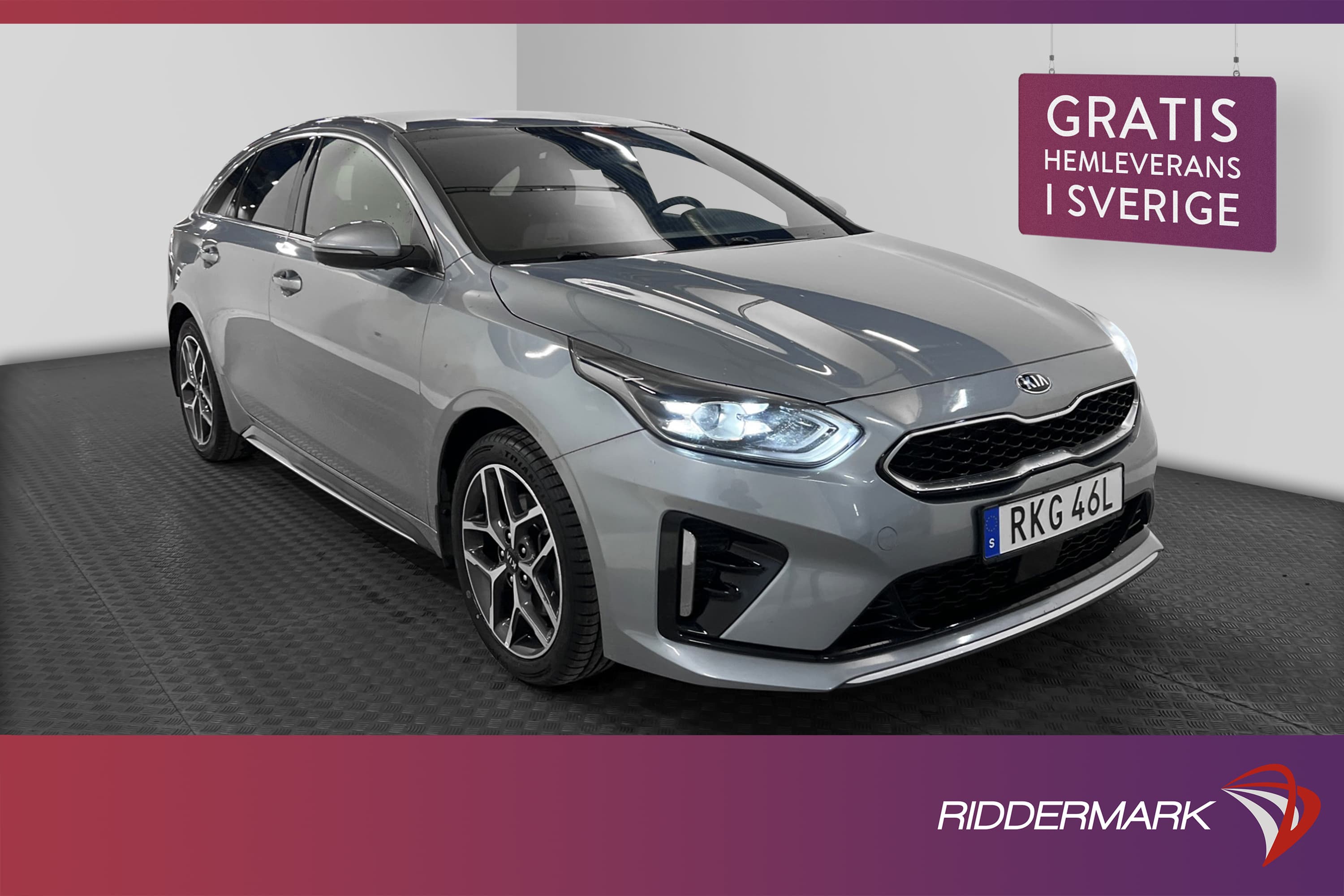 Kia ProCeed 1.4 T-GDI 140hk GT-Line Kamera Rattvärme Välserv