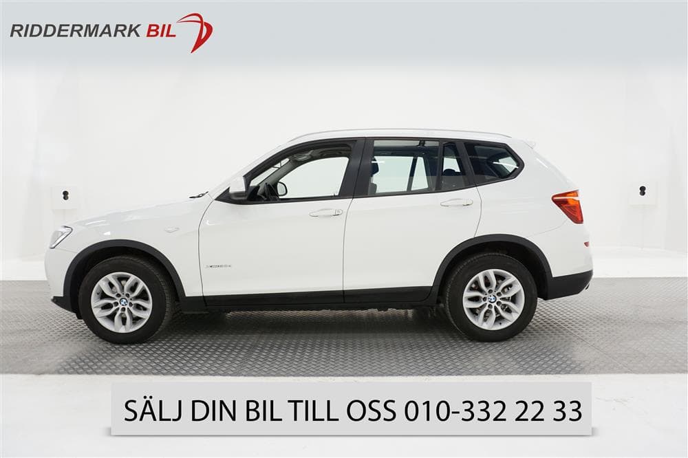 BMW X3 xDrive20d, F25 190hk D-värme