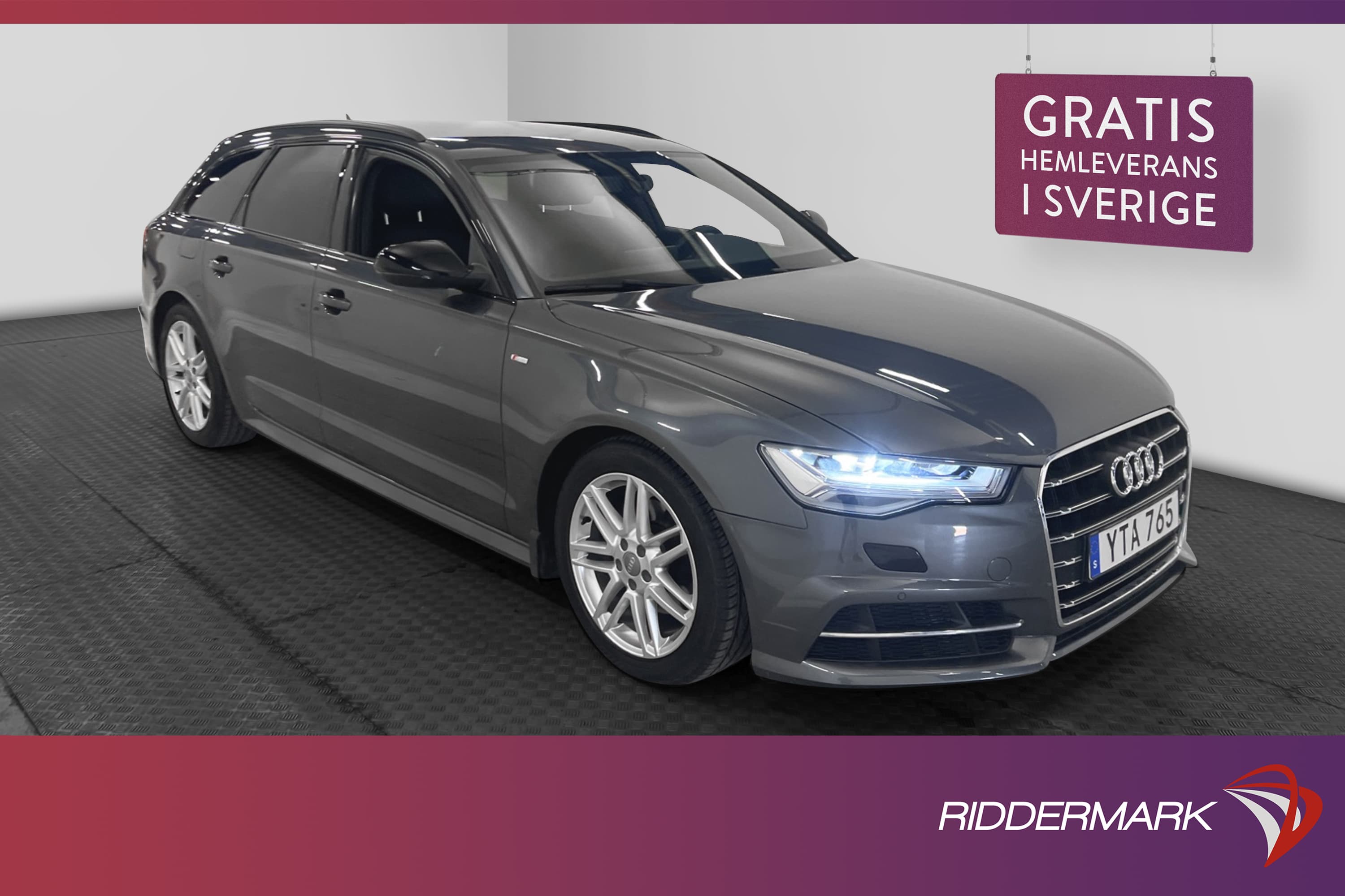 Audi A6 Avant 2.0 TDI 190hk S-Line Värmare Sensorer Dragkrok
