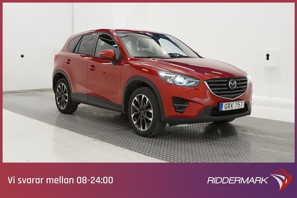 Mazda CX-5 2.5 AWD 192hk Skyactiv Välserv Navi B-kam Drag exteriör