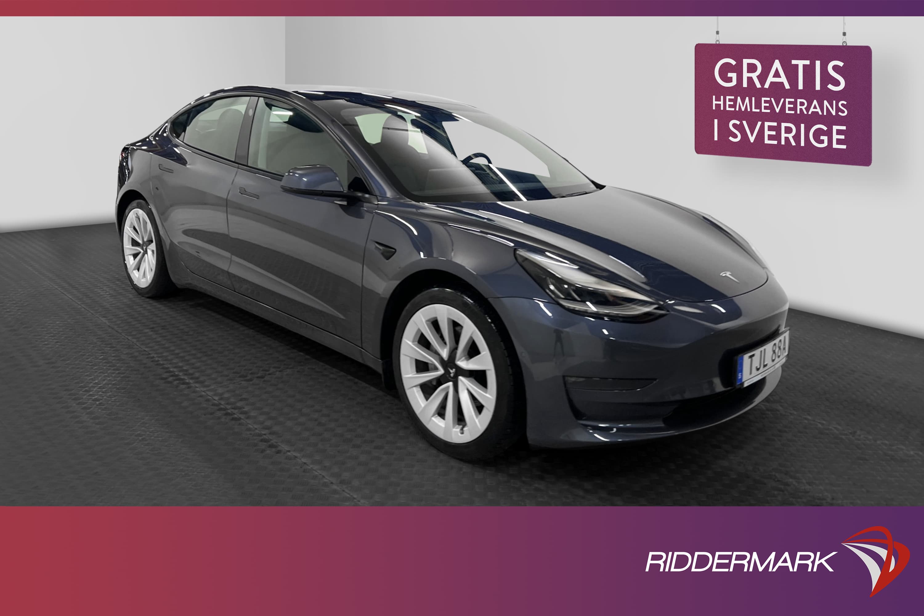 Tesla Model 3 Long Range AWD 440hk