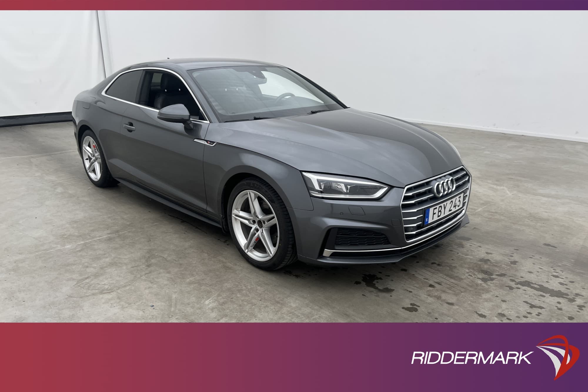 Audi A5 Coupé 2.0 TFSI 190hk S-Line Audi-Sound Halvskinn