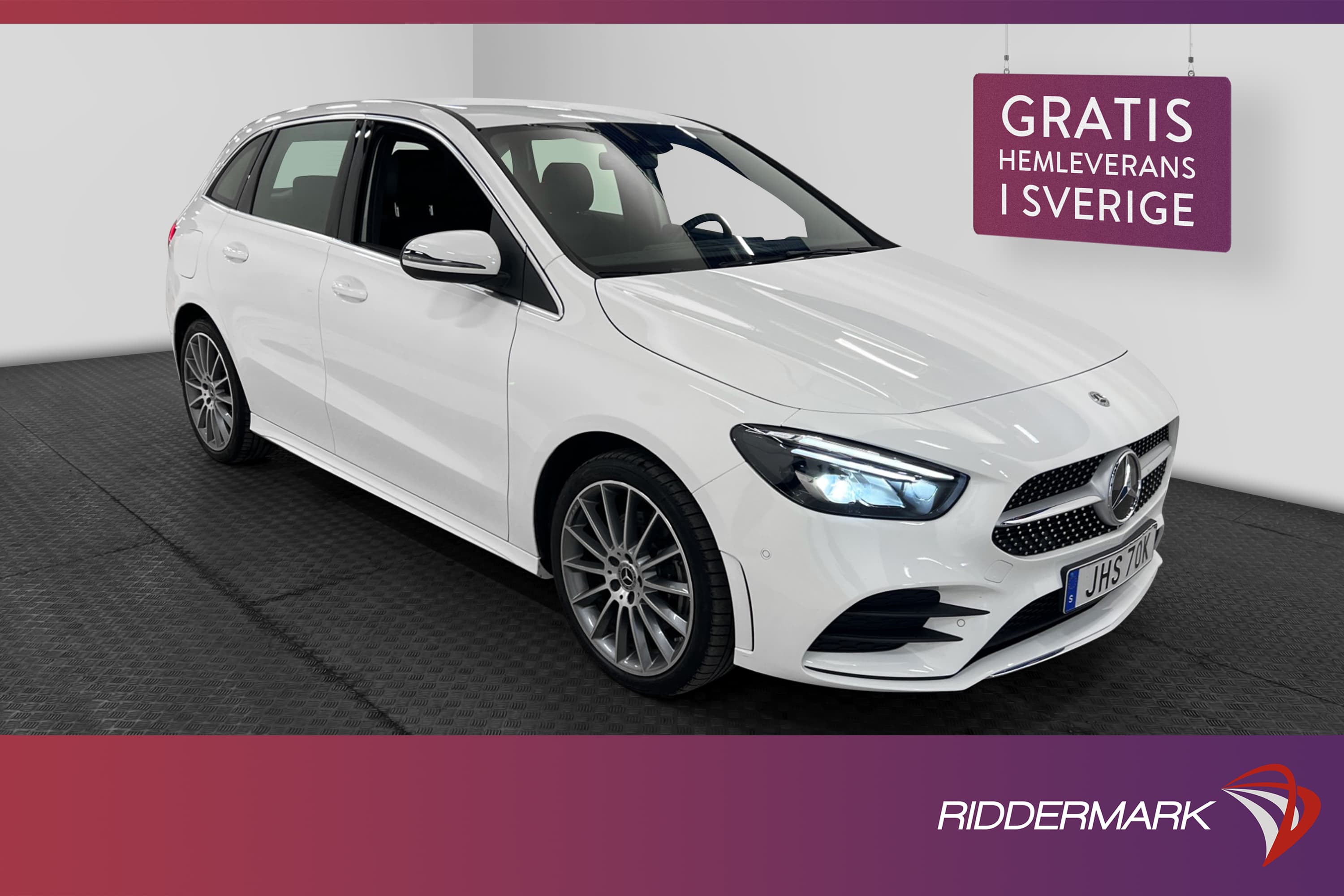 Mercedes-Benz B 250 e 218hk AMG Kamera Drag Värmare GPS MOMS