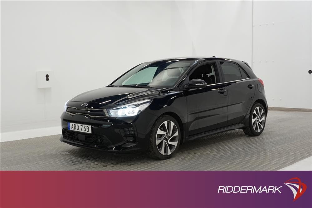 Kia Rio 1.0 T-GDi 120hk GT-Line Kamera GPS Carplay 0,47l/mil