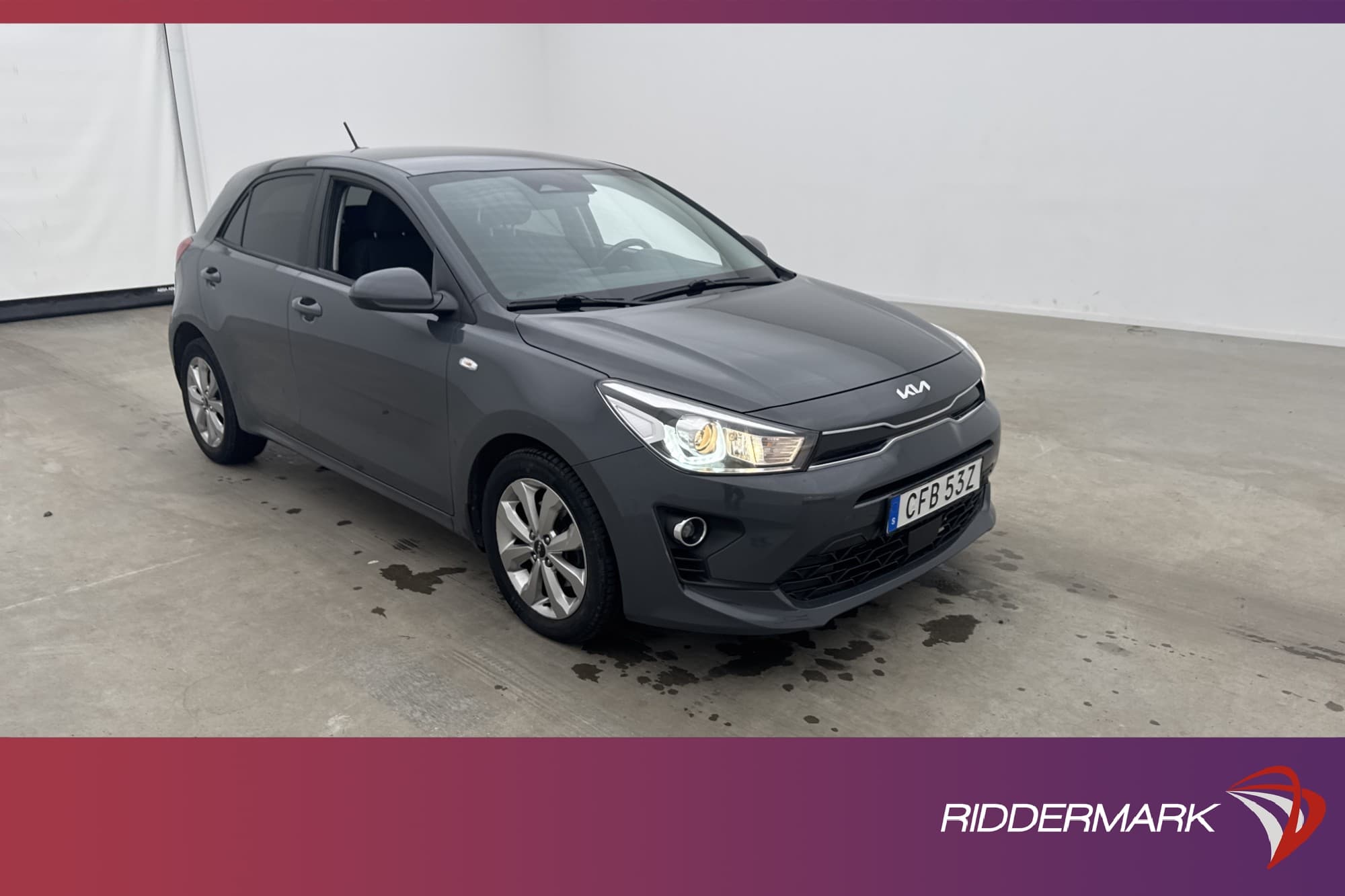 Kia Rio 1.0 T-GDI 100hk Advance Kamera Rattvärme MOMS 