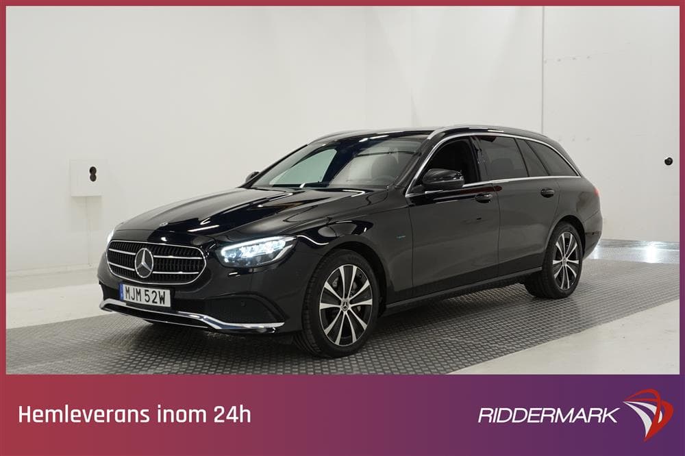 Mercedes-Benz E 300 de Plug in 316hk Widescreen Värmare Momsexteriör