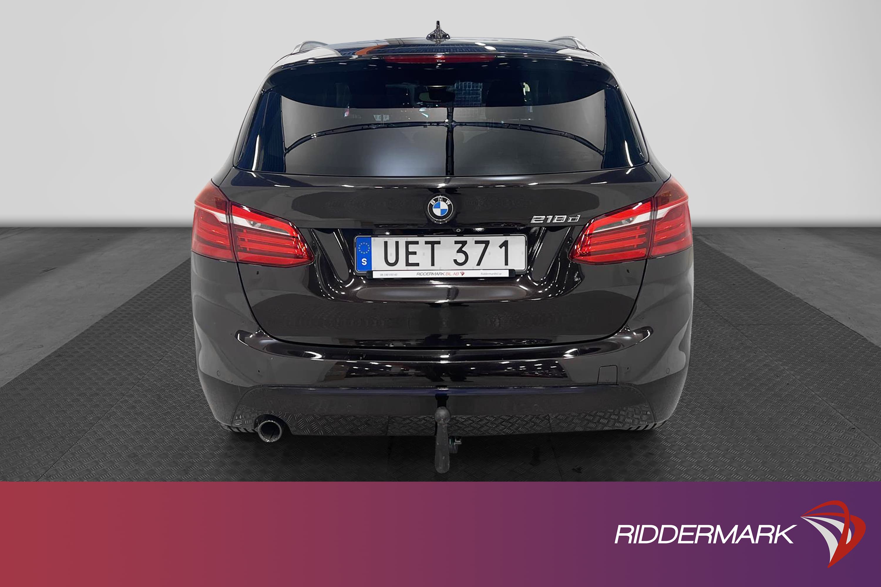 BMW 218d Active Tourer  Drag P-sensorer Rattvärme 0.41l/milexteriör