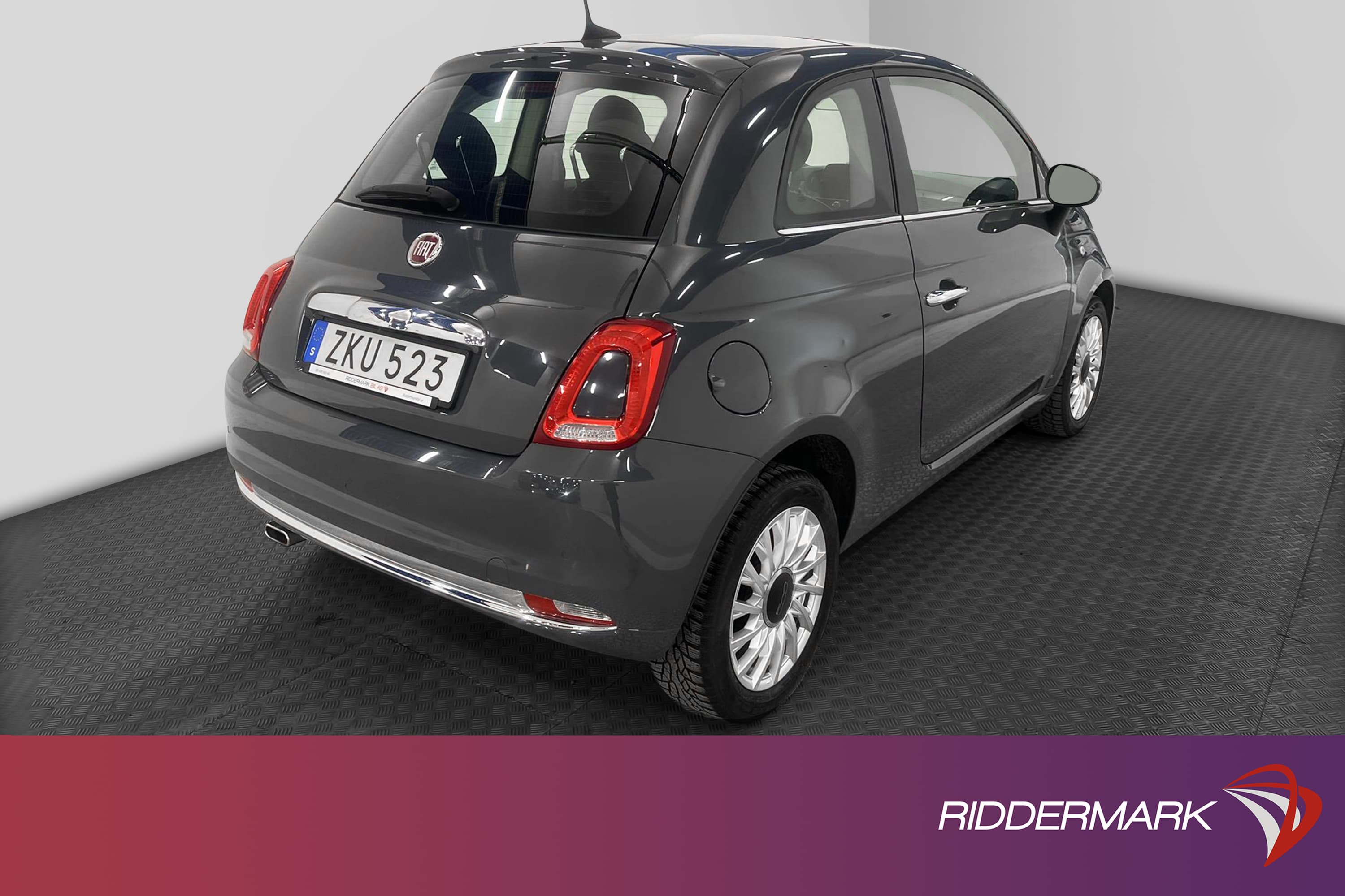 Fiat 500 1.2 69hk Panoramaglastak PDC 738kr Skatt Ny Kamrem