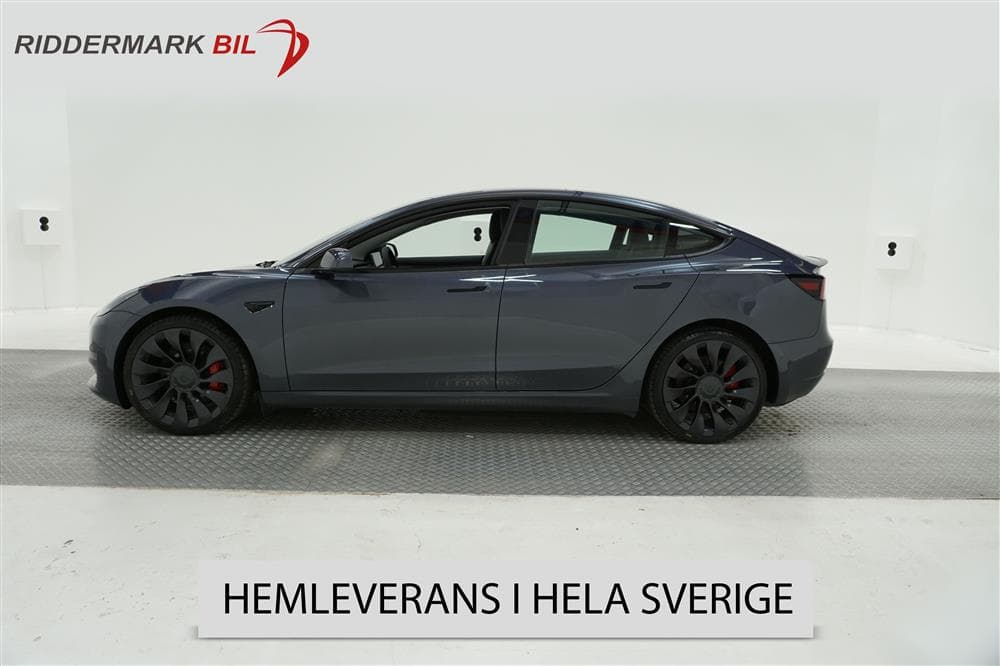 Tesla Model 3 Performance AWD Premium Pano Svensksåld
