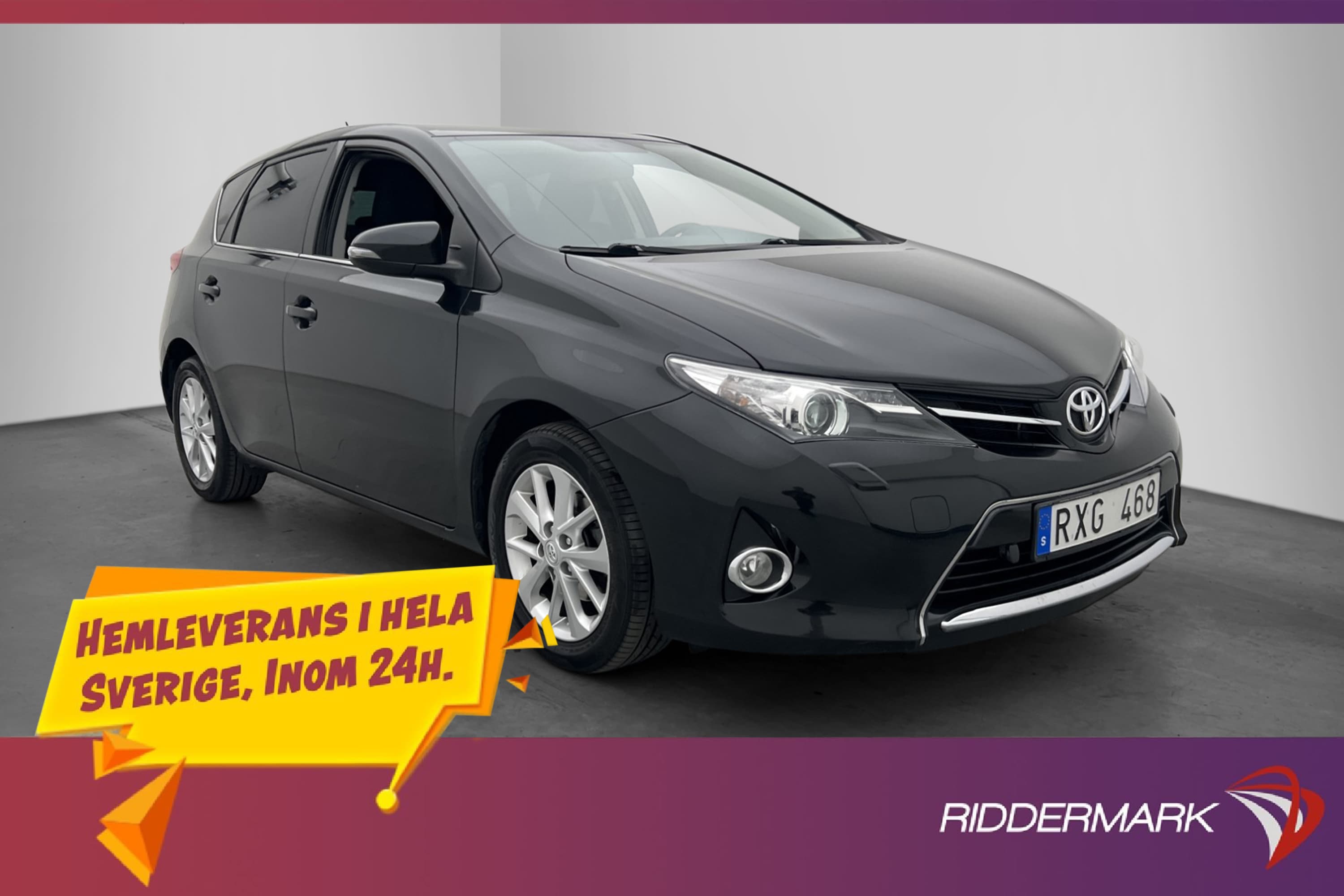 Toyota Auris 132hk Active M-Värmare Kamera Farthållare
