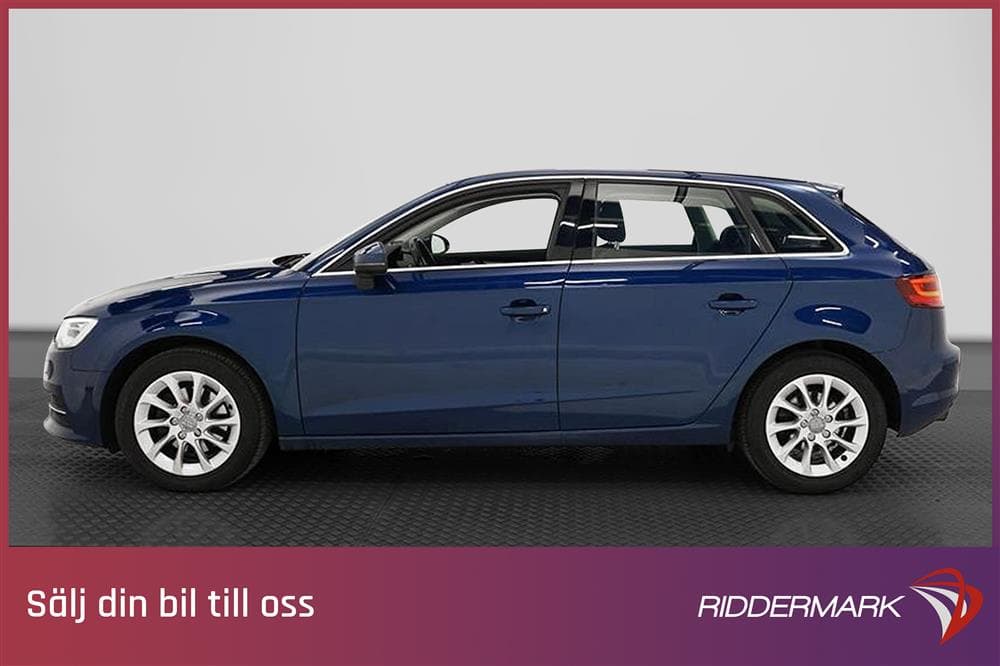 Audi A3 1.4 TFSI Sportback P-sensor Låg skatt 0,5L/Milexteriör