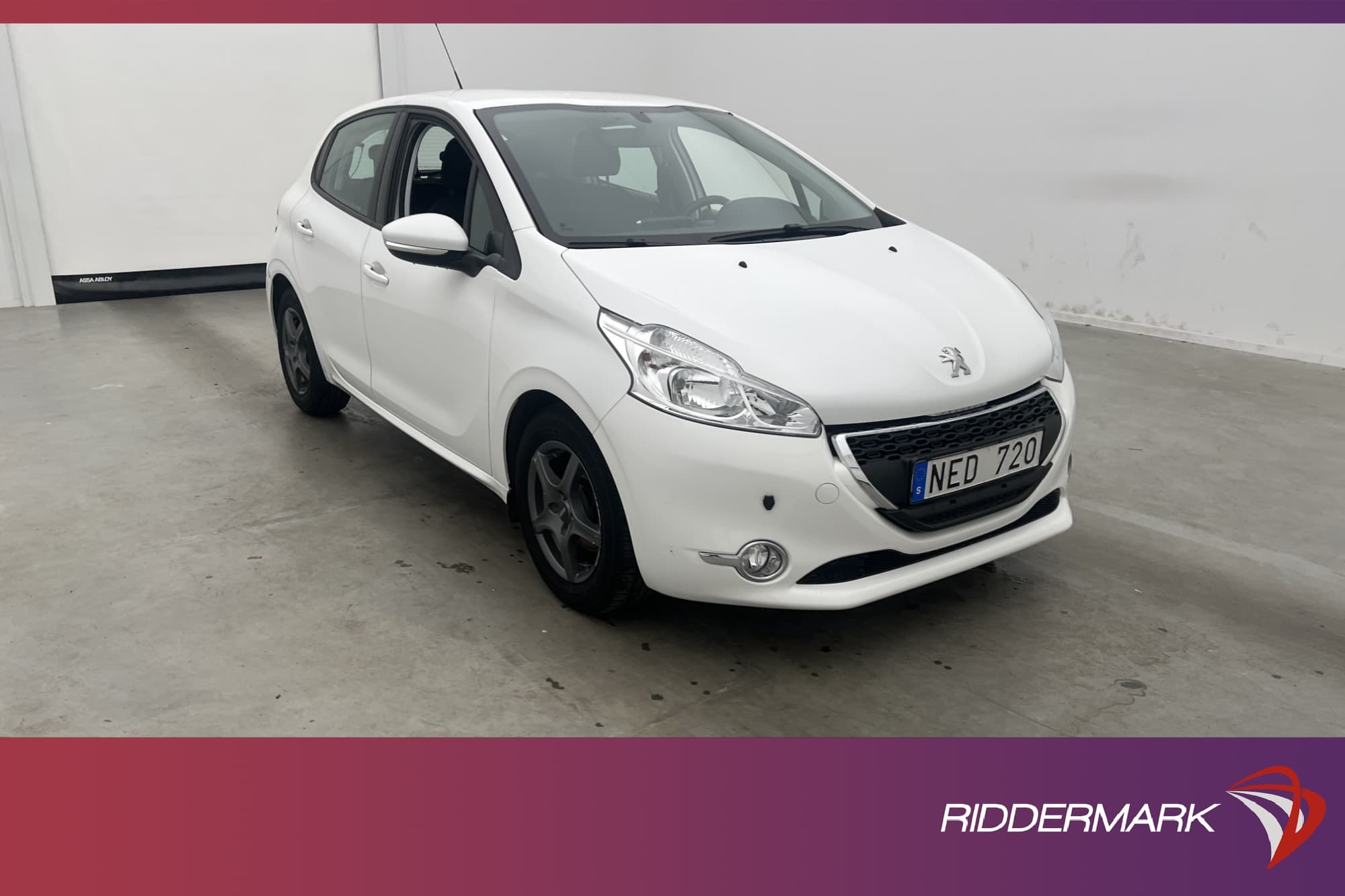 Peugeot 208 1.4 95hk M&K-Värmare Bluetooth Farthållare