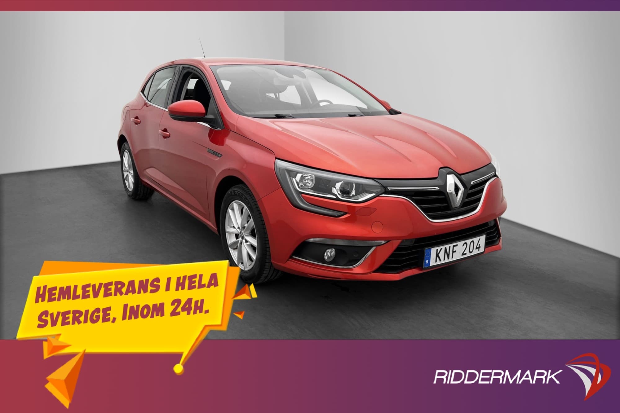 Renault Mégane 1.2 TCe 101hk Energy Navigation P-Sensorer