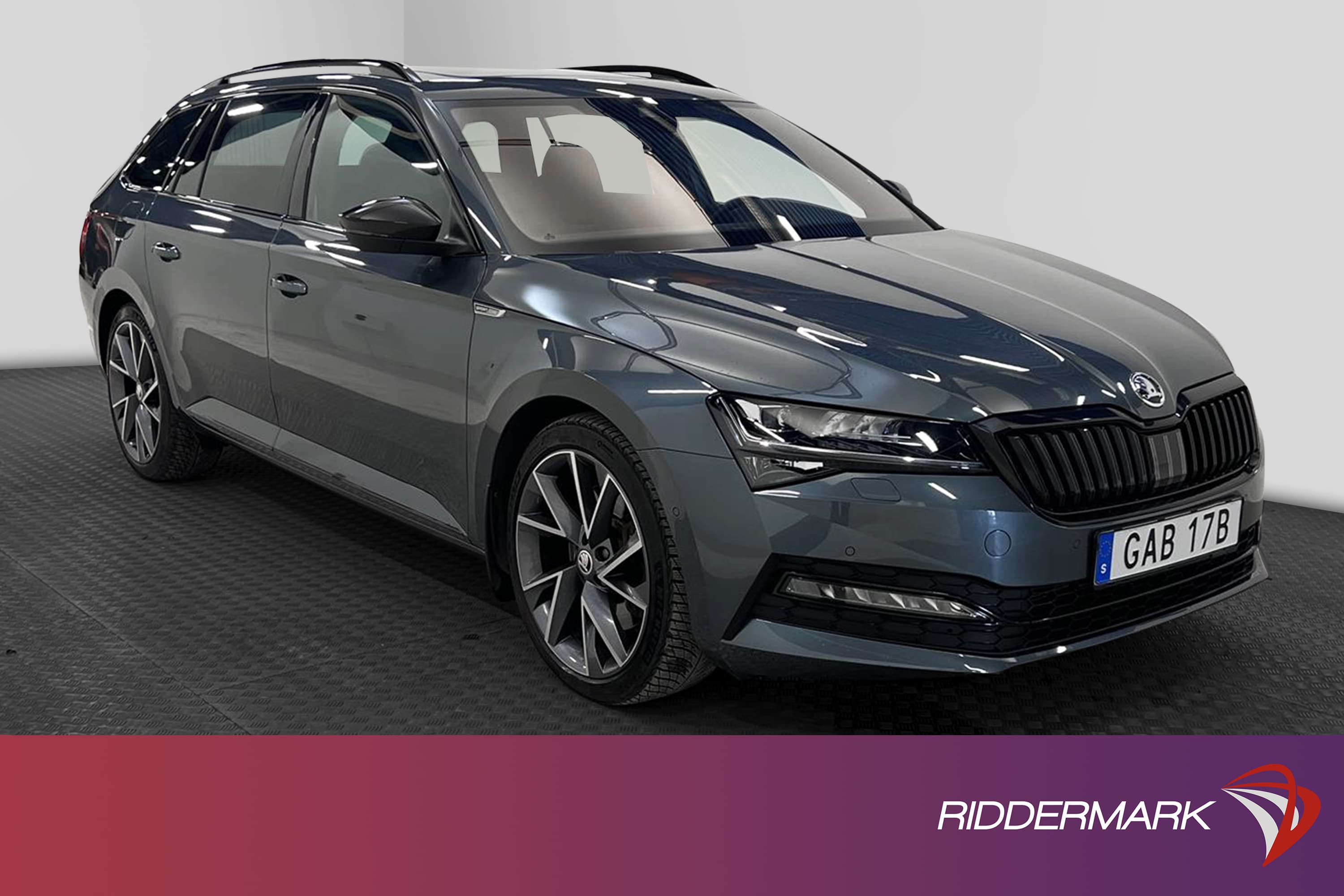 Skoda Superb 2.0 TSI Kombi 4x4 272hk Sportline Se Utrustning