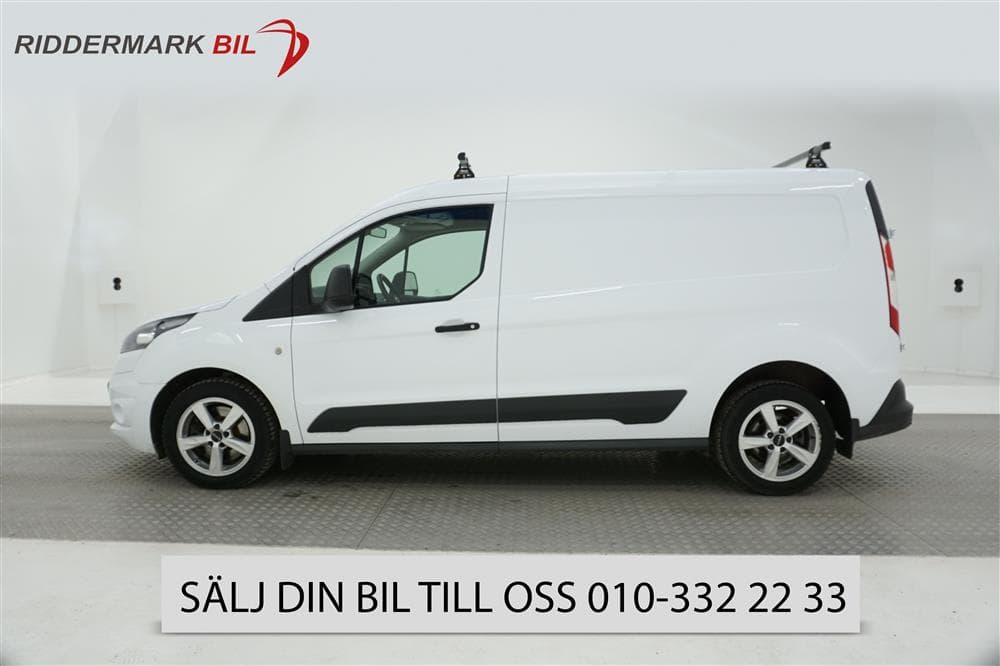 Ford Connect LWB 1.6TDCi 95hk 3sits Drag Värmare Moms 