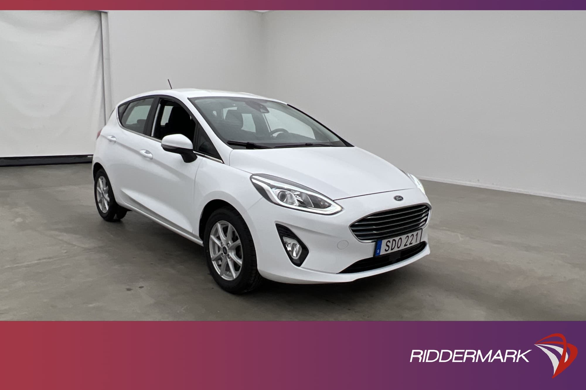 Ford Fiesta 1.0 EcoBoost 95hk Titanium Rattvärme Adaptiv PDC