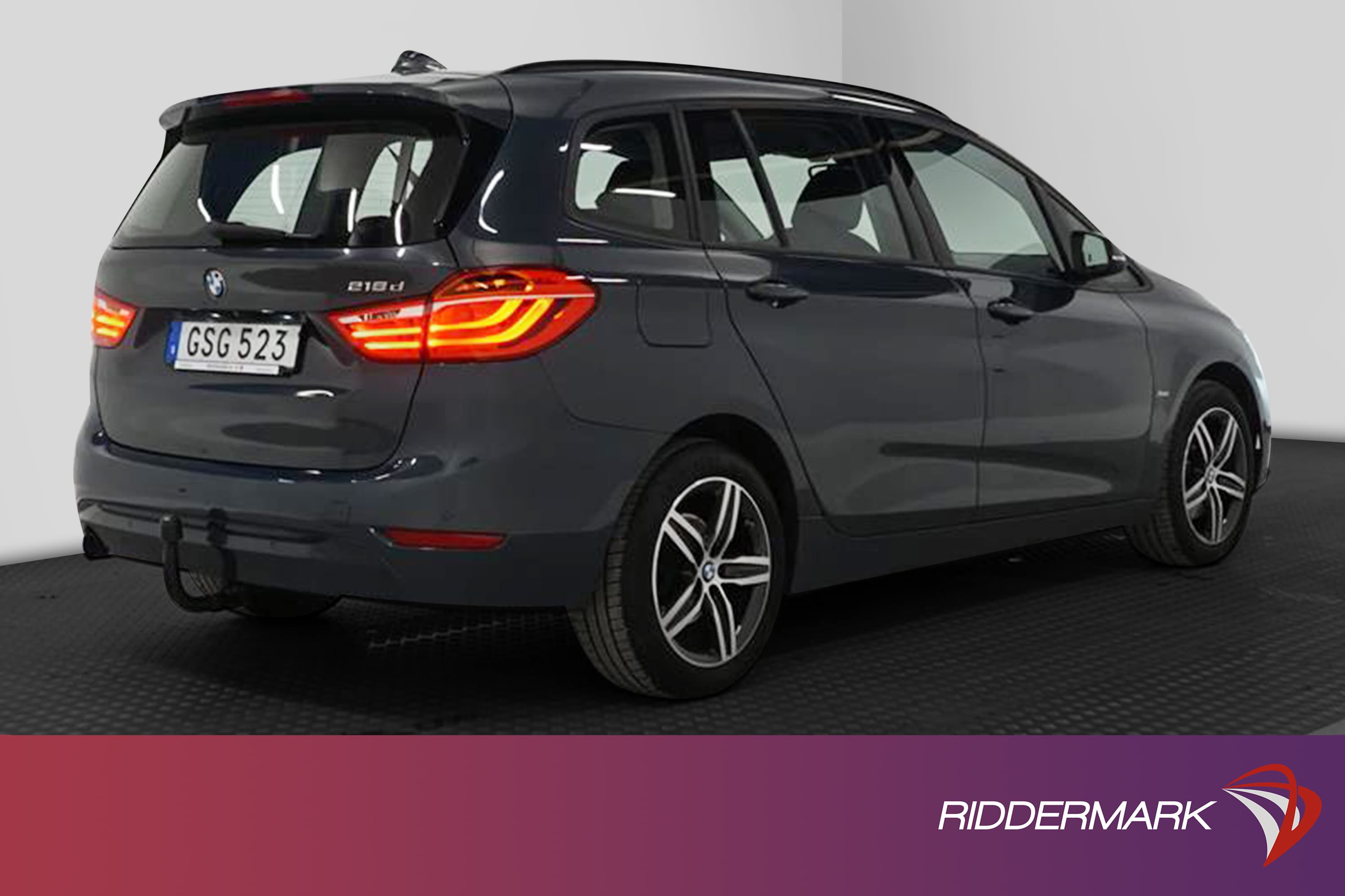 BMW 218d Gran Tourer 150hk Sportline 7-sits B-Kamera Drag