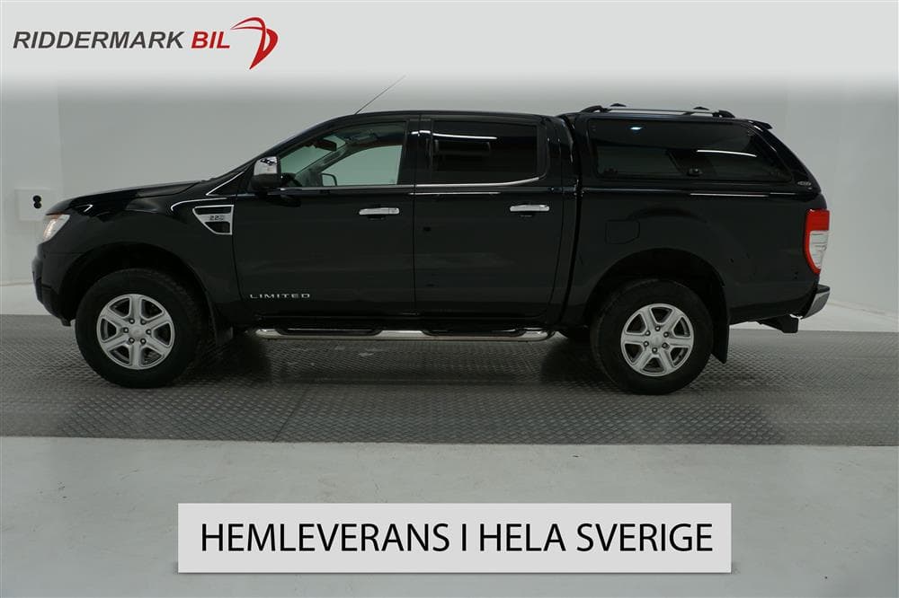 Ford Ranger Limited 2.2 Aut 4x4 150hk Värmare Kåpa Nyserv 