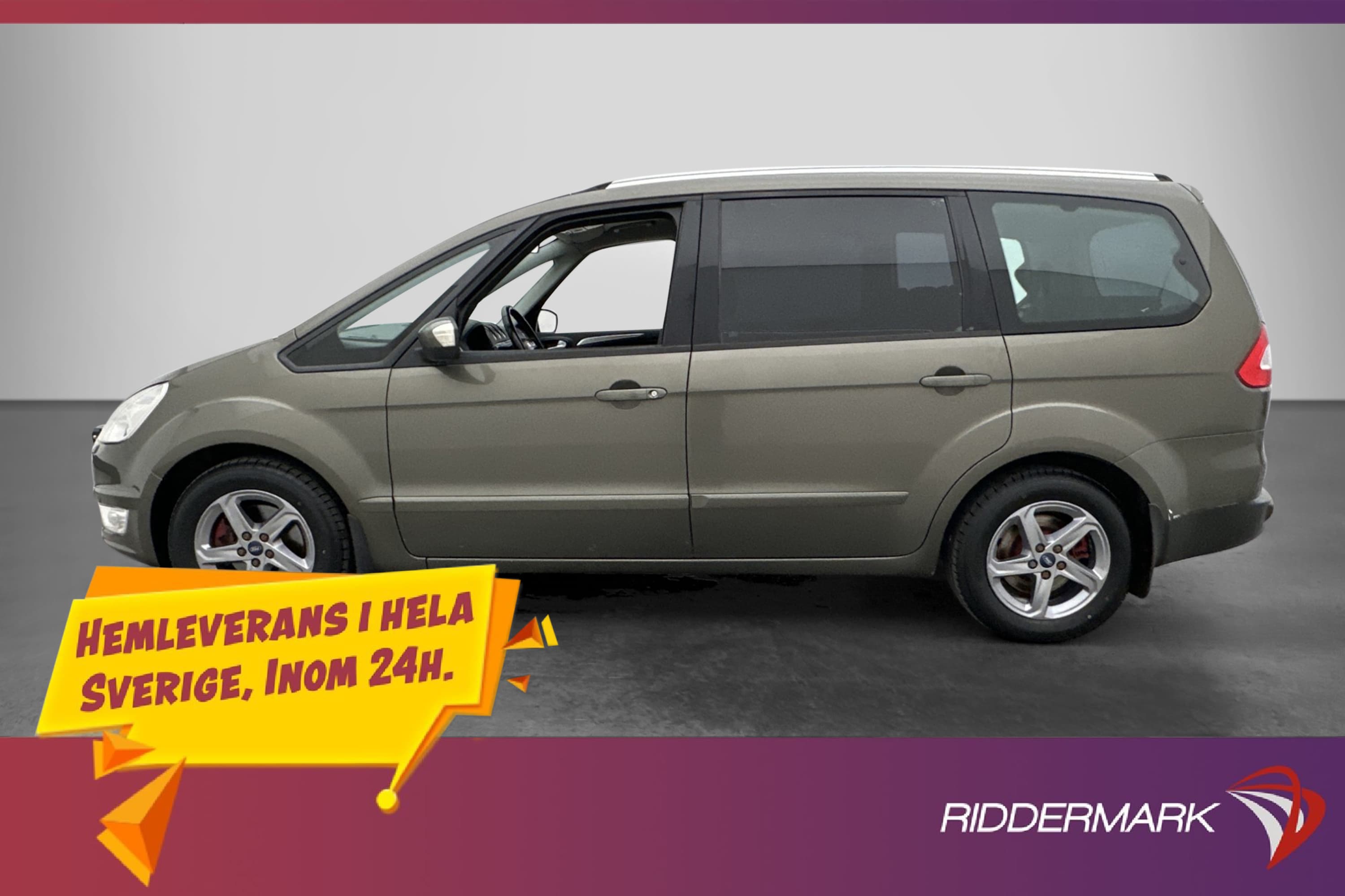 Ford Galaxy  2.0 Flexifuel 145hk  Trend 7-Sits Drag Sensorer