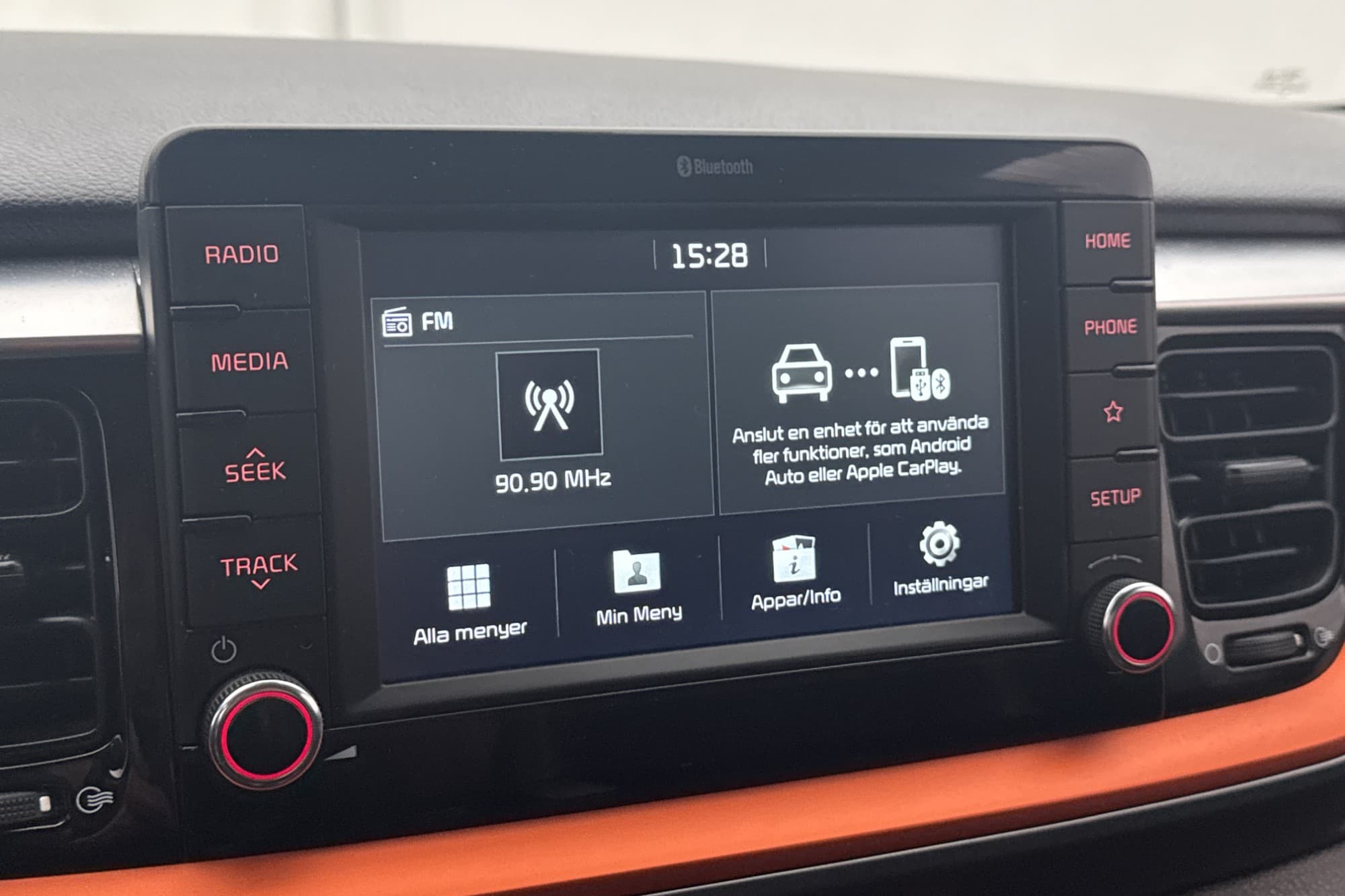 Kia Stonic 1.0 T-GDI 120hk Advance Plus Orange-Pack Kamera