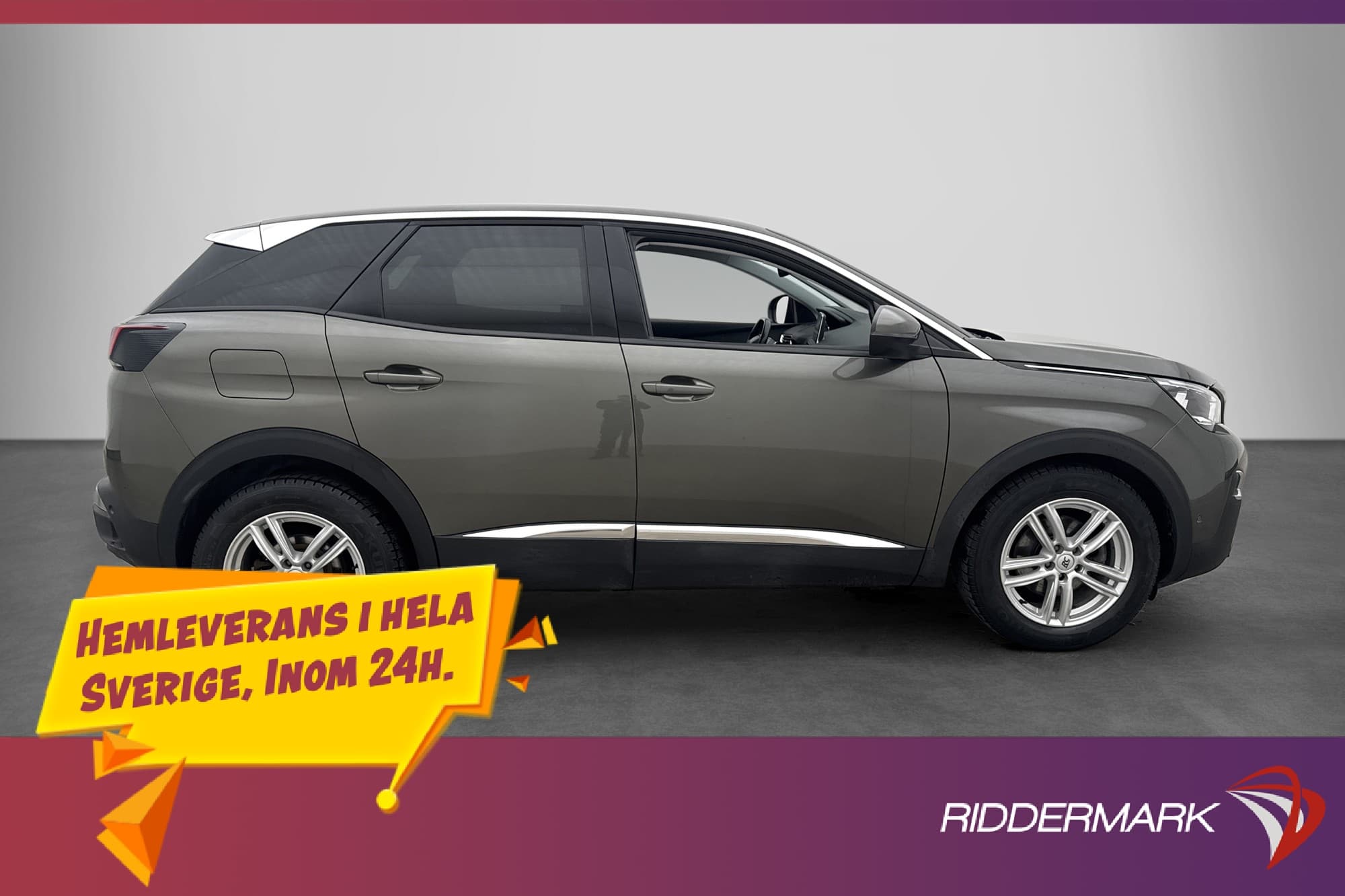 Peugeot 3008 1.6 BlueHDi 120hk Allure Cockpit Kamrem bytt