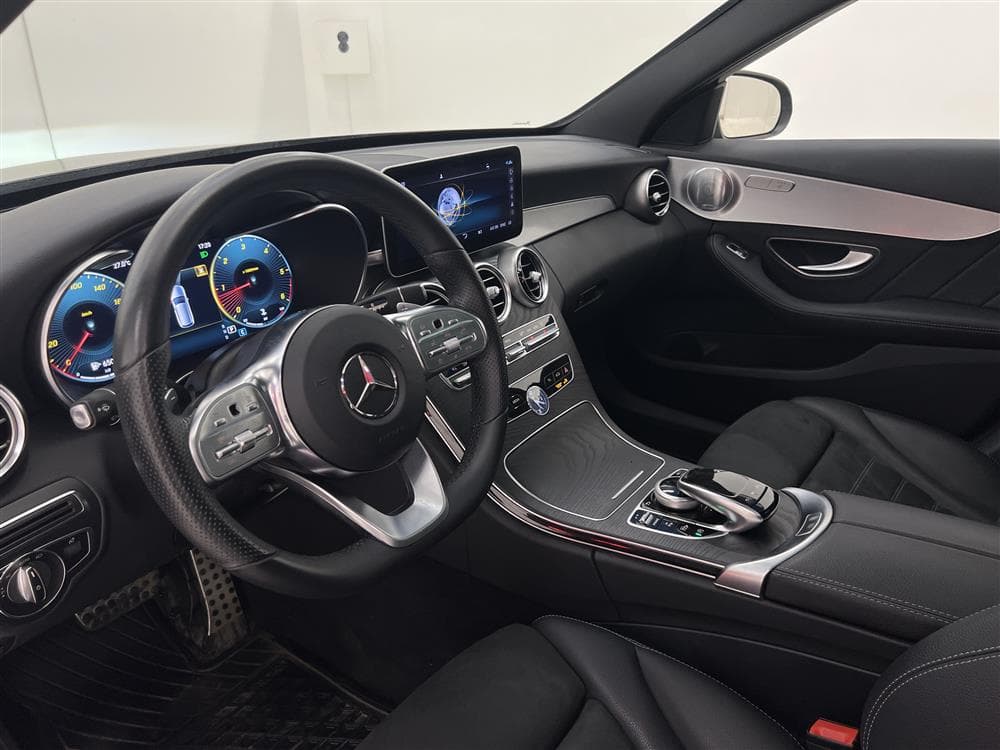 Mercedes-Benz C 220d 194hk    AMG Pano Burmester Cockpit 360interiör