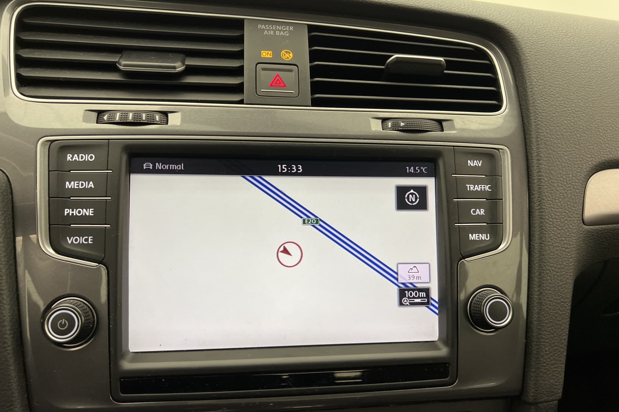 Volkswagen E-Golf 115hk Värmepump Sensorer Adaptiv-Fart