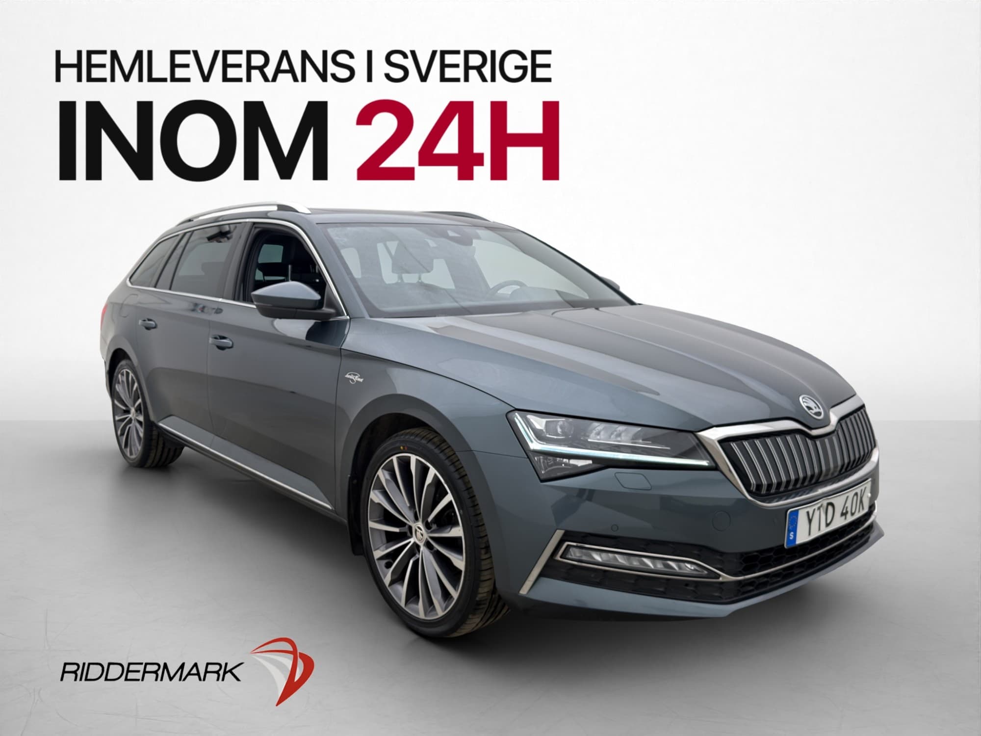 Škoda Superb Business L&K Pano Värmare Läder 360° Navi Drag