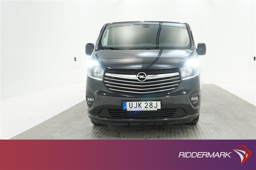 Opel Vivaro 1.6 CDTI Eu6 125hk L2 Navi Drag Värmare Moms