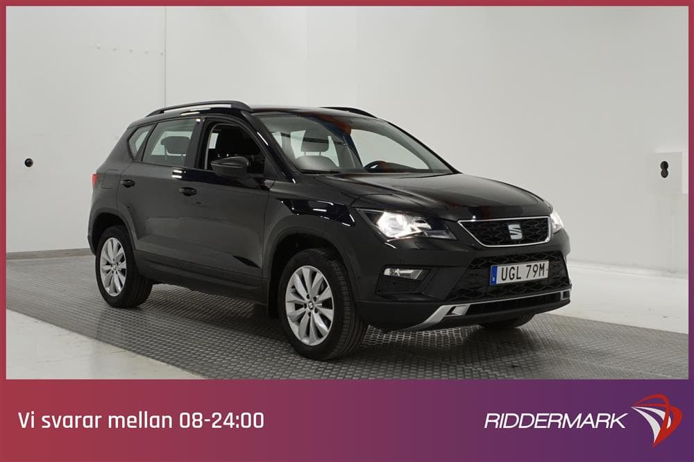 SEAT Ateca 1.0 TSI 115hk Navi Sensorer Drag 0,54l/milexteriör