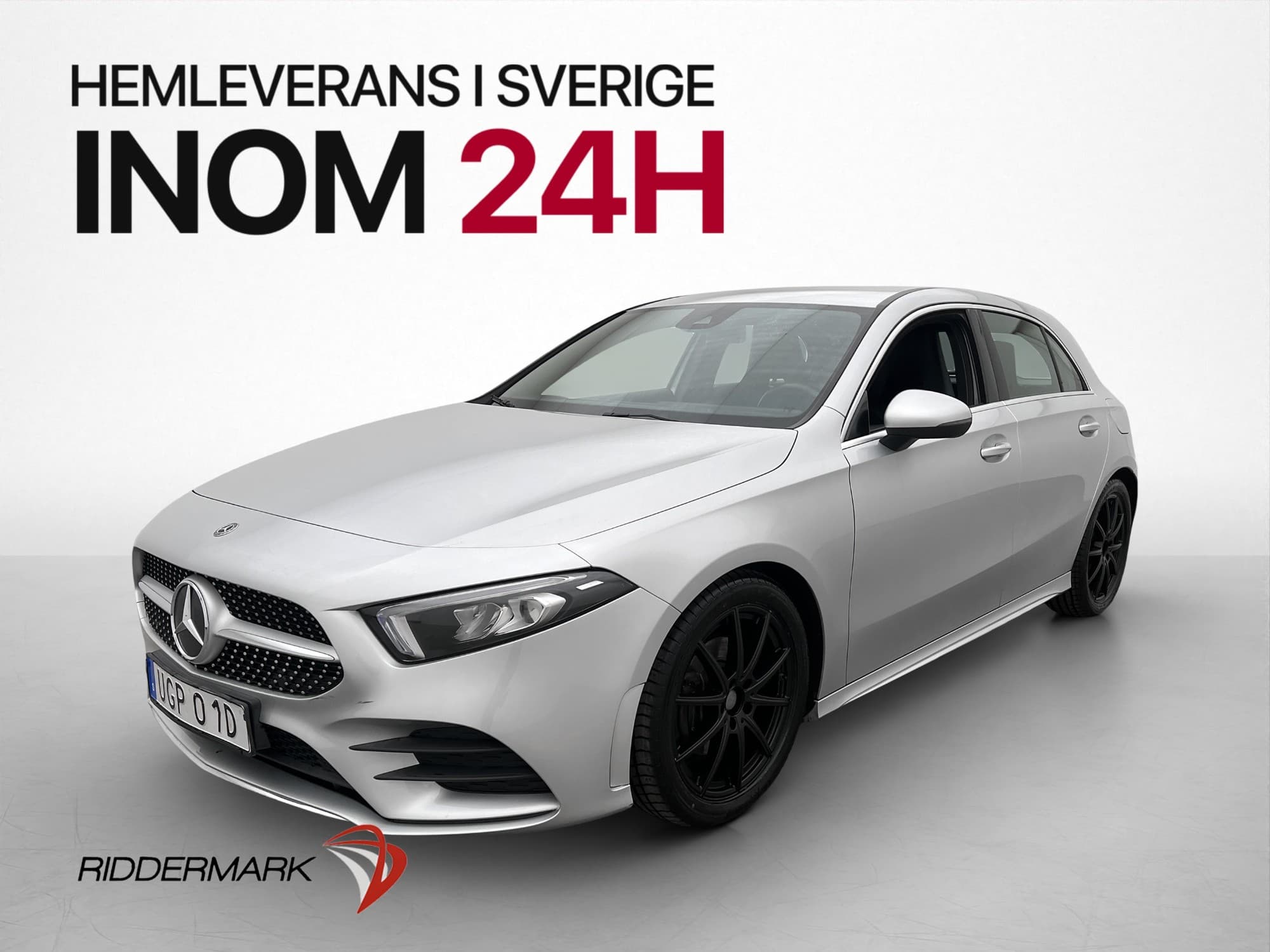 Mercedes-Benz A180 136hk AMG Sport Kamera Halvskinn MOMS