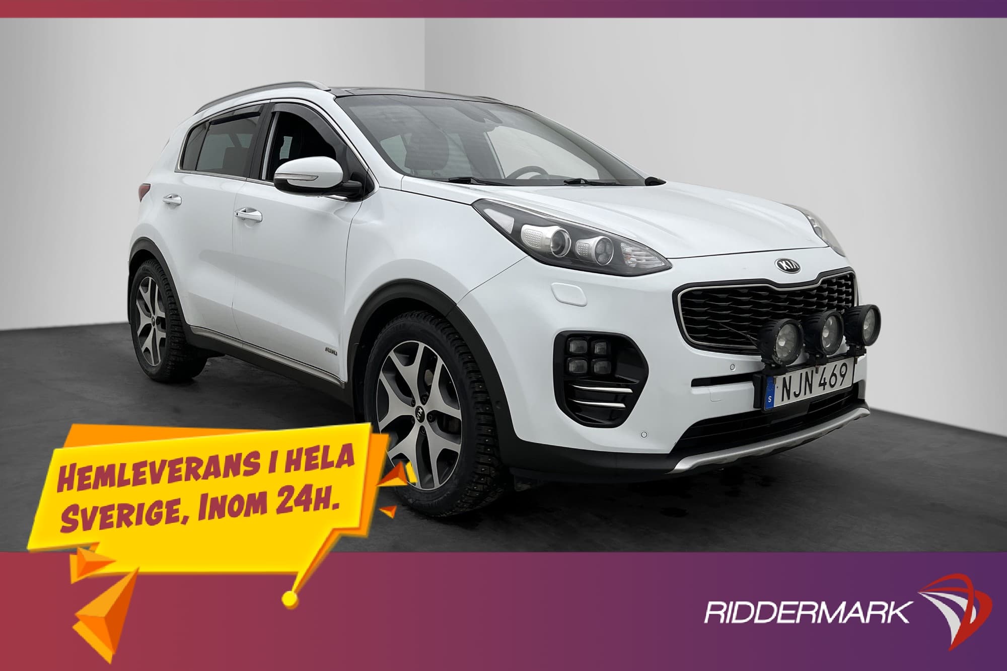 Kia Sportage 2.0 CRDi AWD GT-Line Pano JBL Kamera Drag Skinn