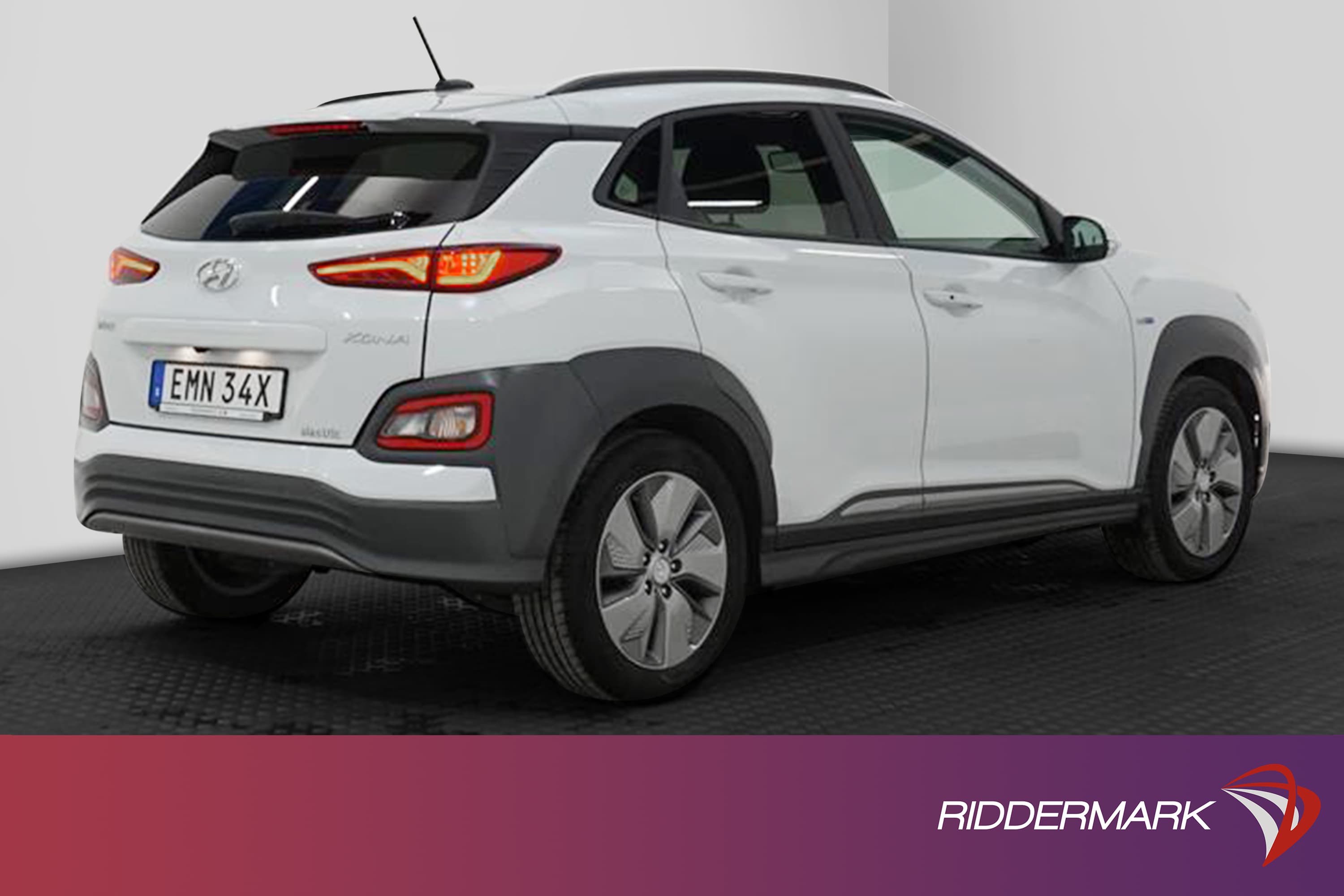 Hyundai Kona Electric 64 kWh 205hk Kamera Carplay MOMS
