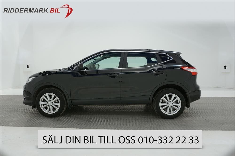 Nissan Qashqai 1.2 115hk Navi Backkamera