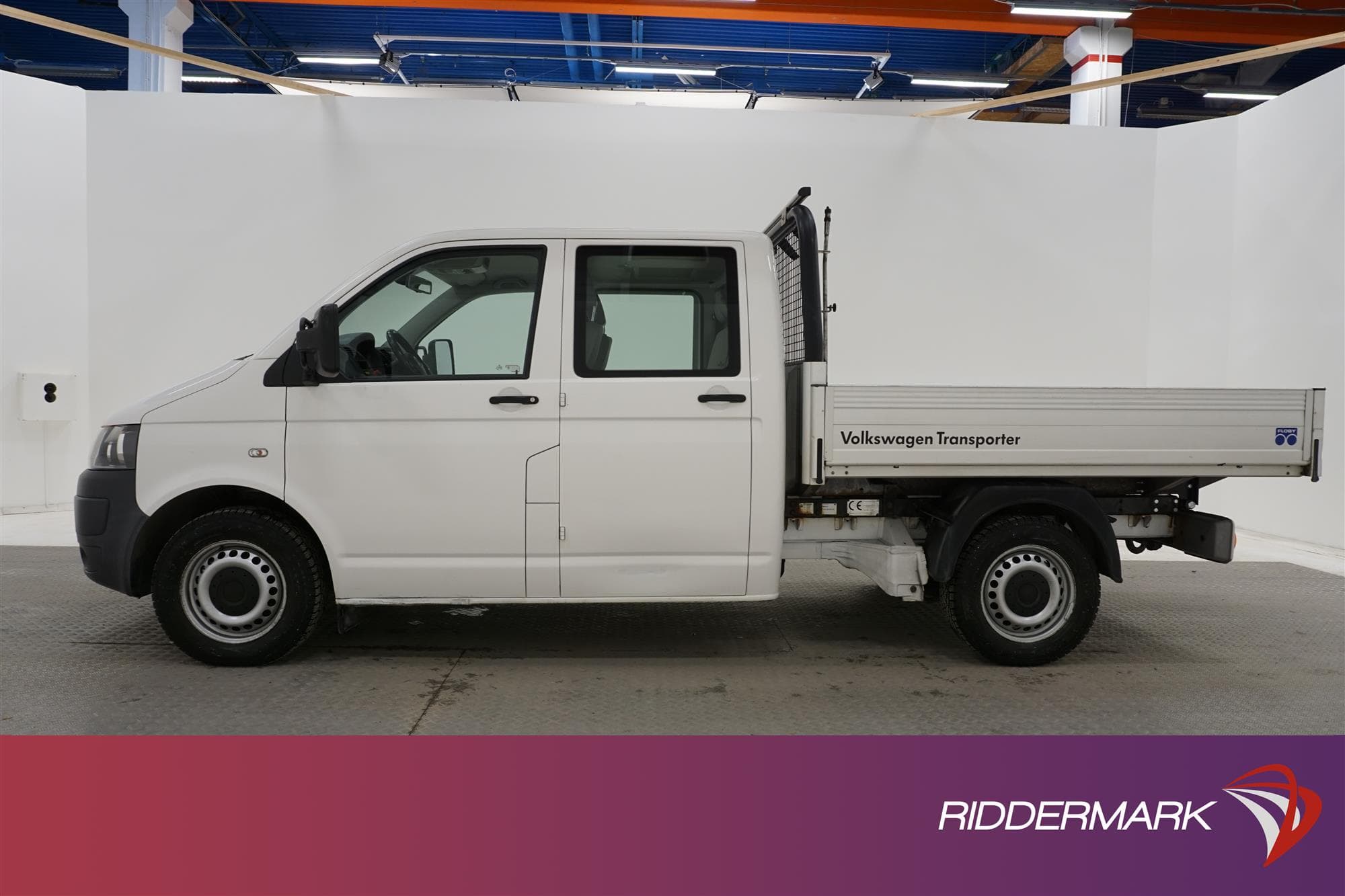 Volkswagen Transporter 2.0 Automat Dubbelhytt Tippflak Moms