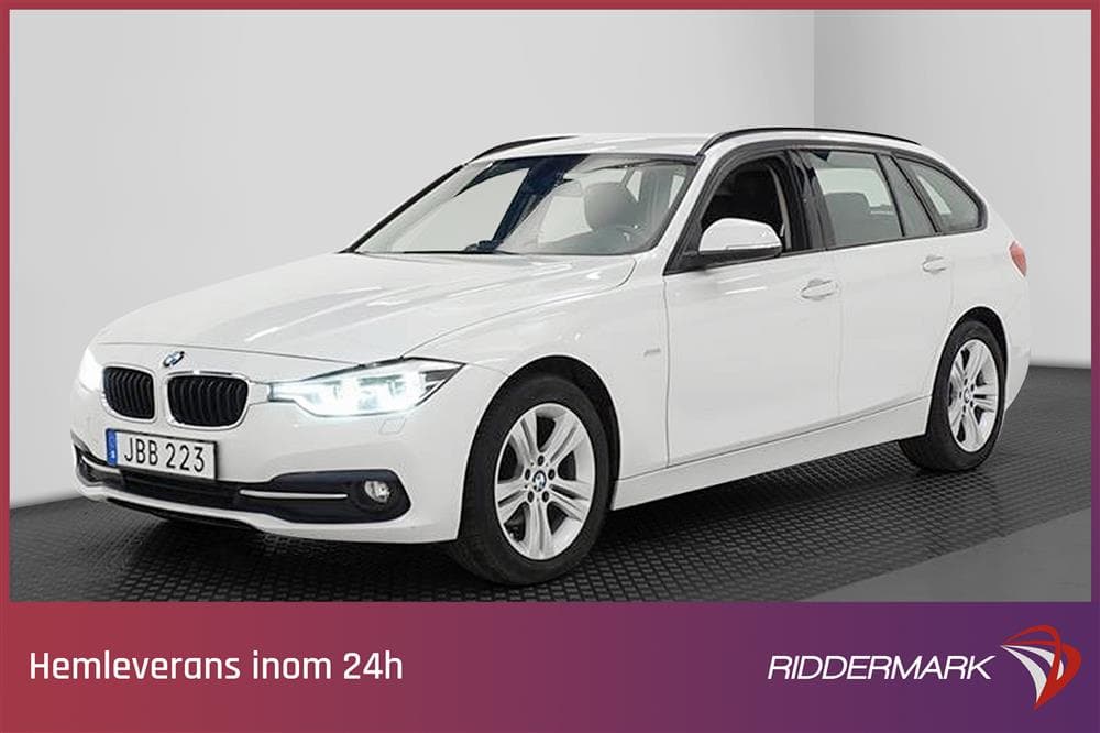 BMW 318d Touring 150hk PDC Hifi 0,39L/milexteriör