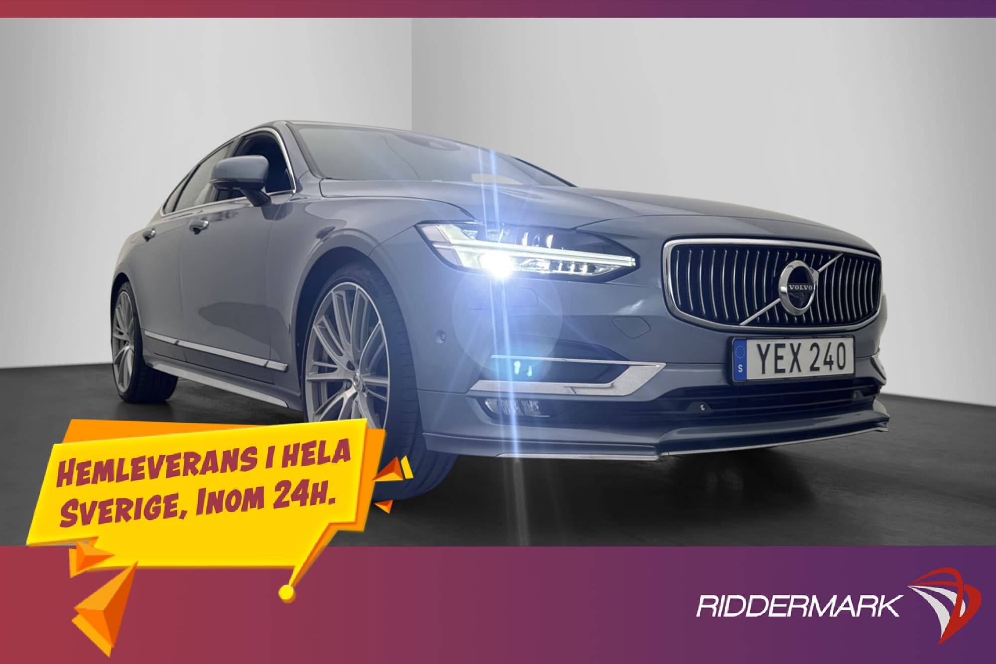 Volvo S90 D5 AWD Inscription B&W Taklucka HUD 360° CarPlay
