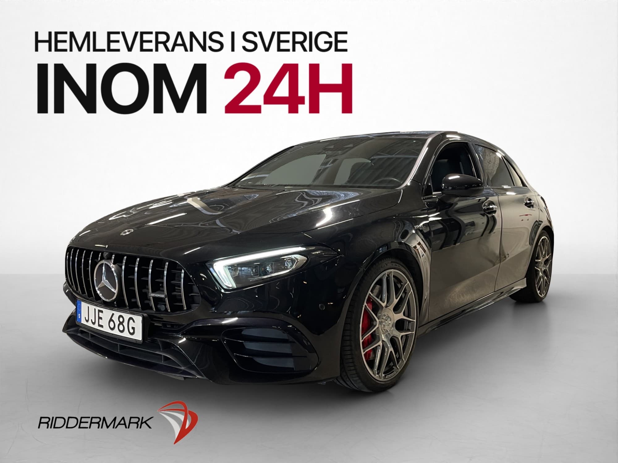 Mercedes-Benz A45 S AMG 4MATIC+ 421hk Pano 360° Burm MOMS