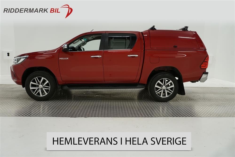 Toyota Hilux Premium 2.4D Automat Kamera Diff Drag Moms exteriör