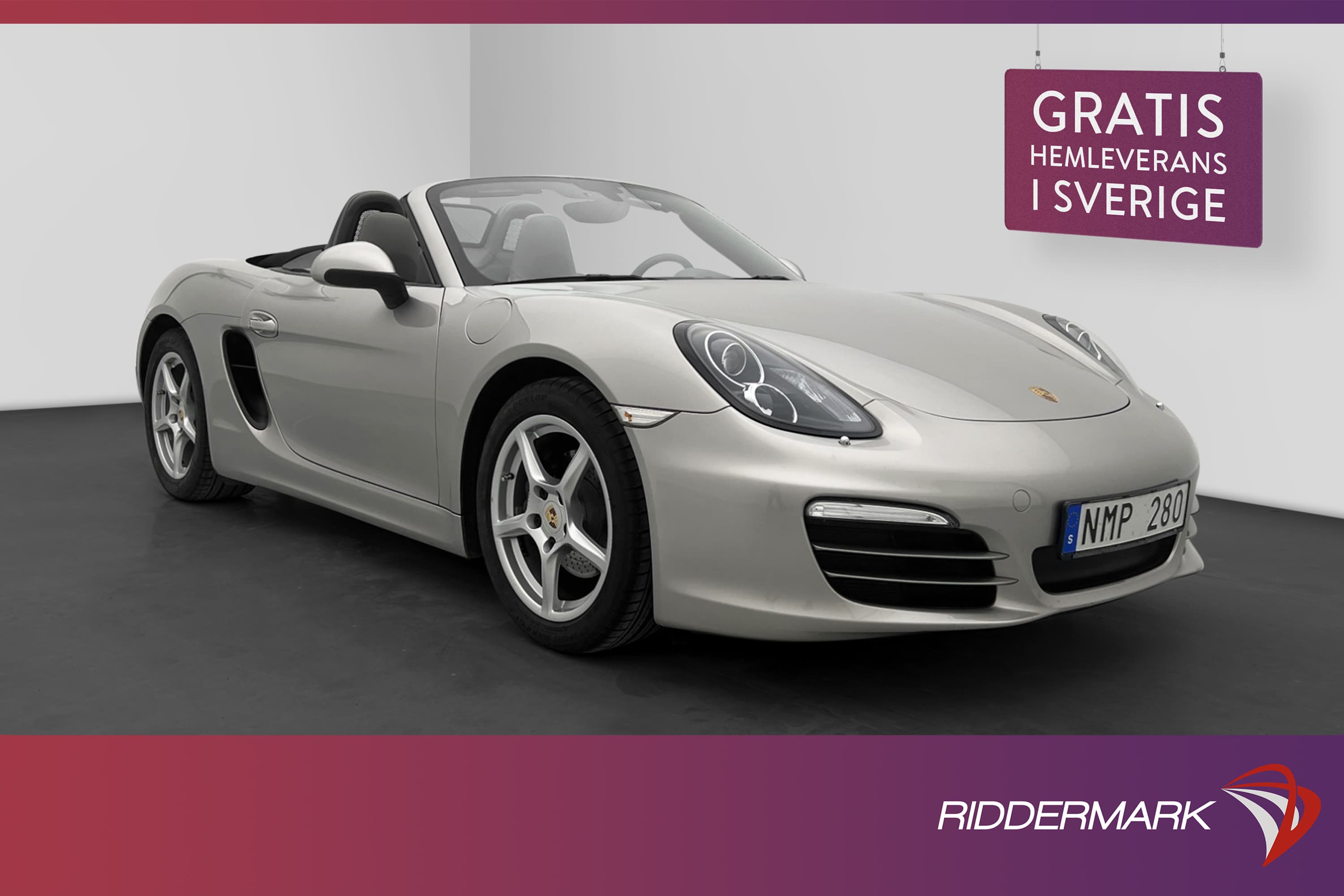Porsche Boxster Manuell 265hk