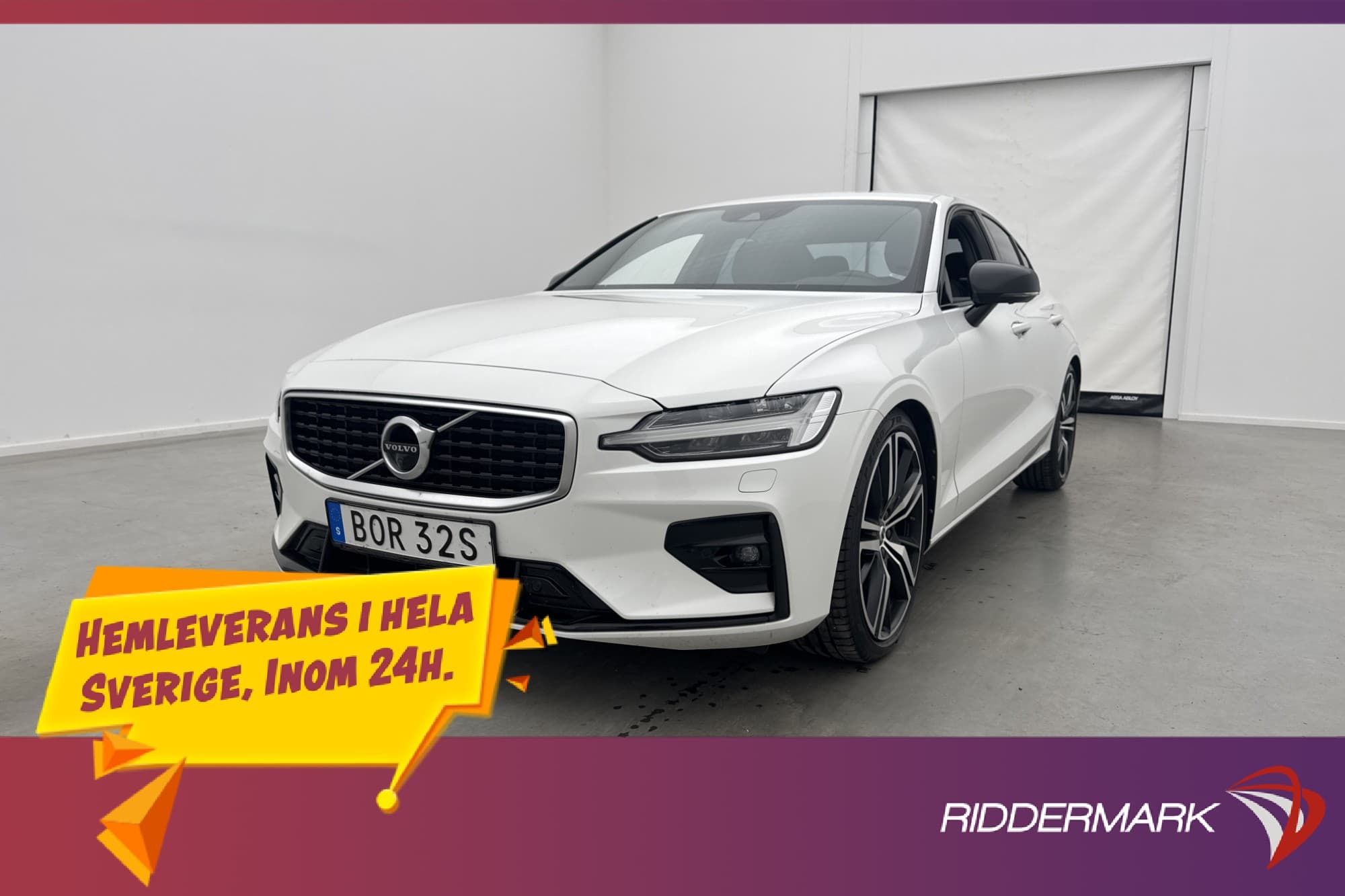 Volvo S60 T5 R-Design VOC Värmare HUD 360° Navi 4-Zons BLIS