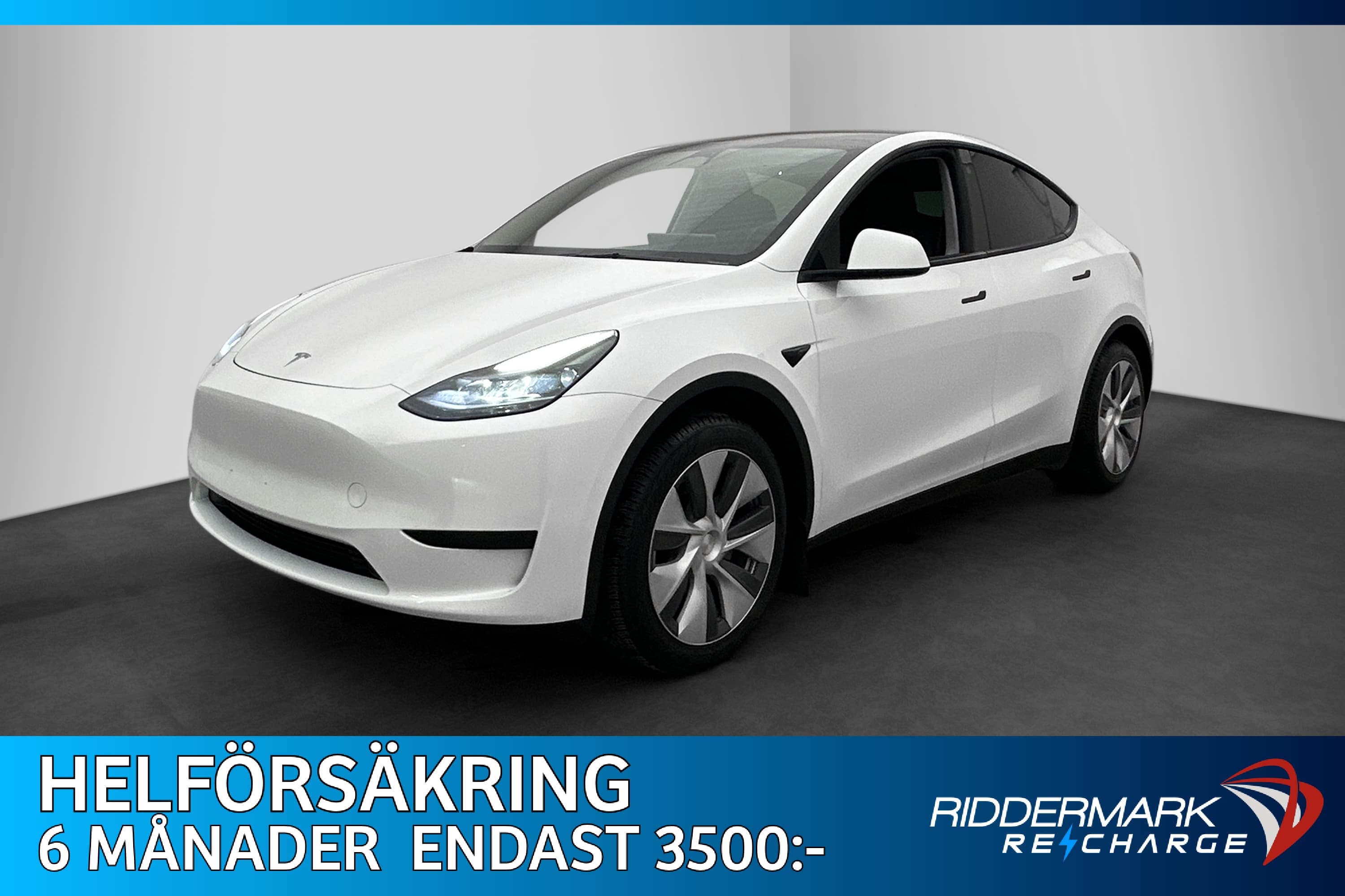 Tesla Model Y Standard Range Autopilot Drag Svensksåld MOMS