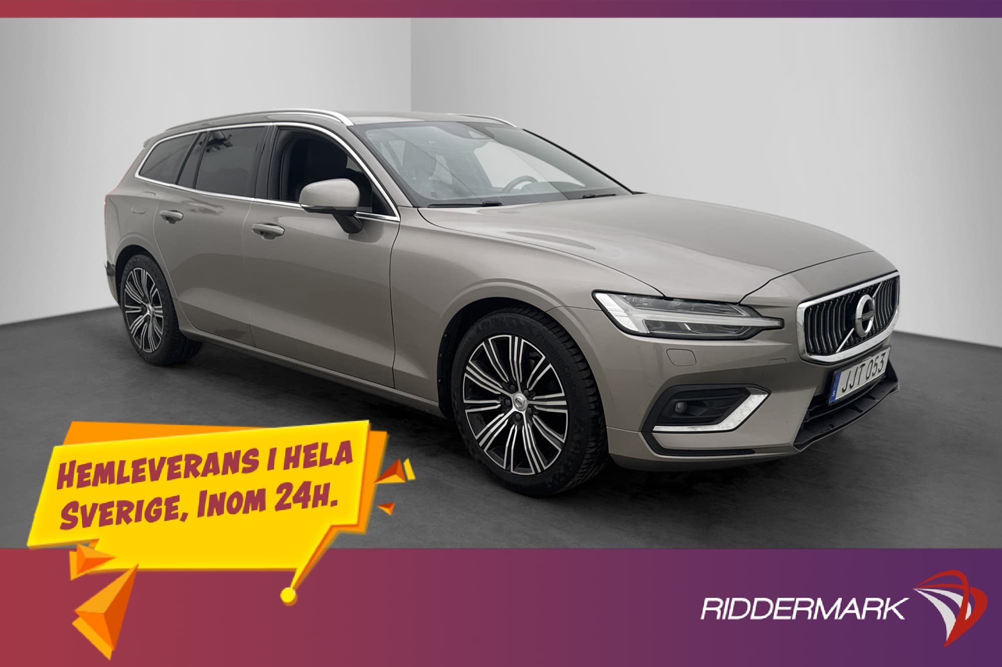 Volvo V60 D4 Inscription VOC HuD D-Värm Kamera Skinn Drag