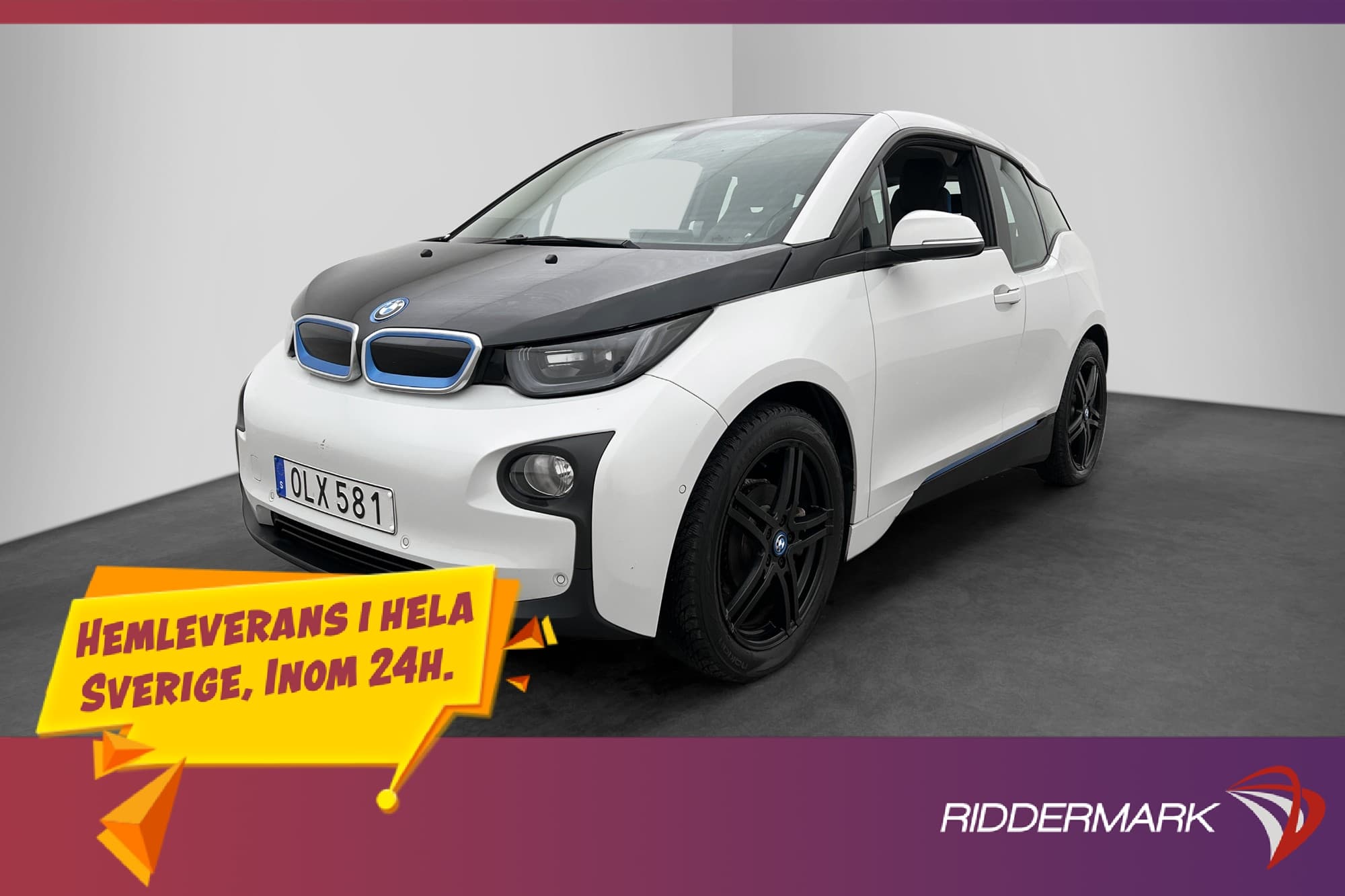 BMW i3 60 Ah REX 170hk Comfort Advanced Kamera Navi