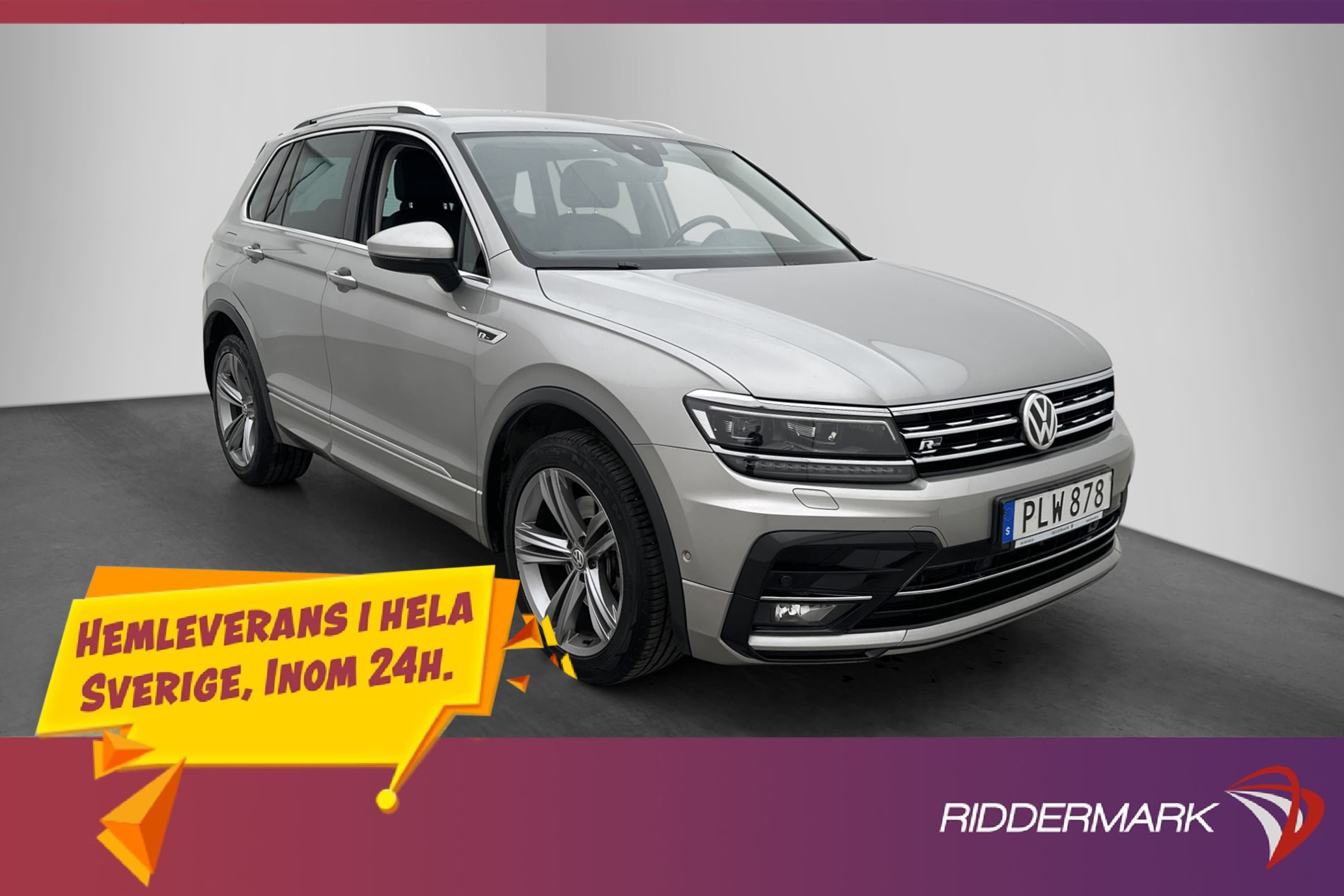 Volkswagen Tiguan 2.0 TDI 4M R-Line Skinn Cockpit Värm Drag