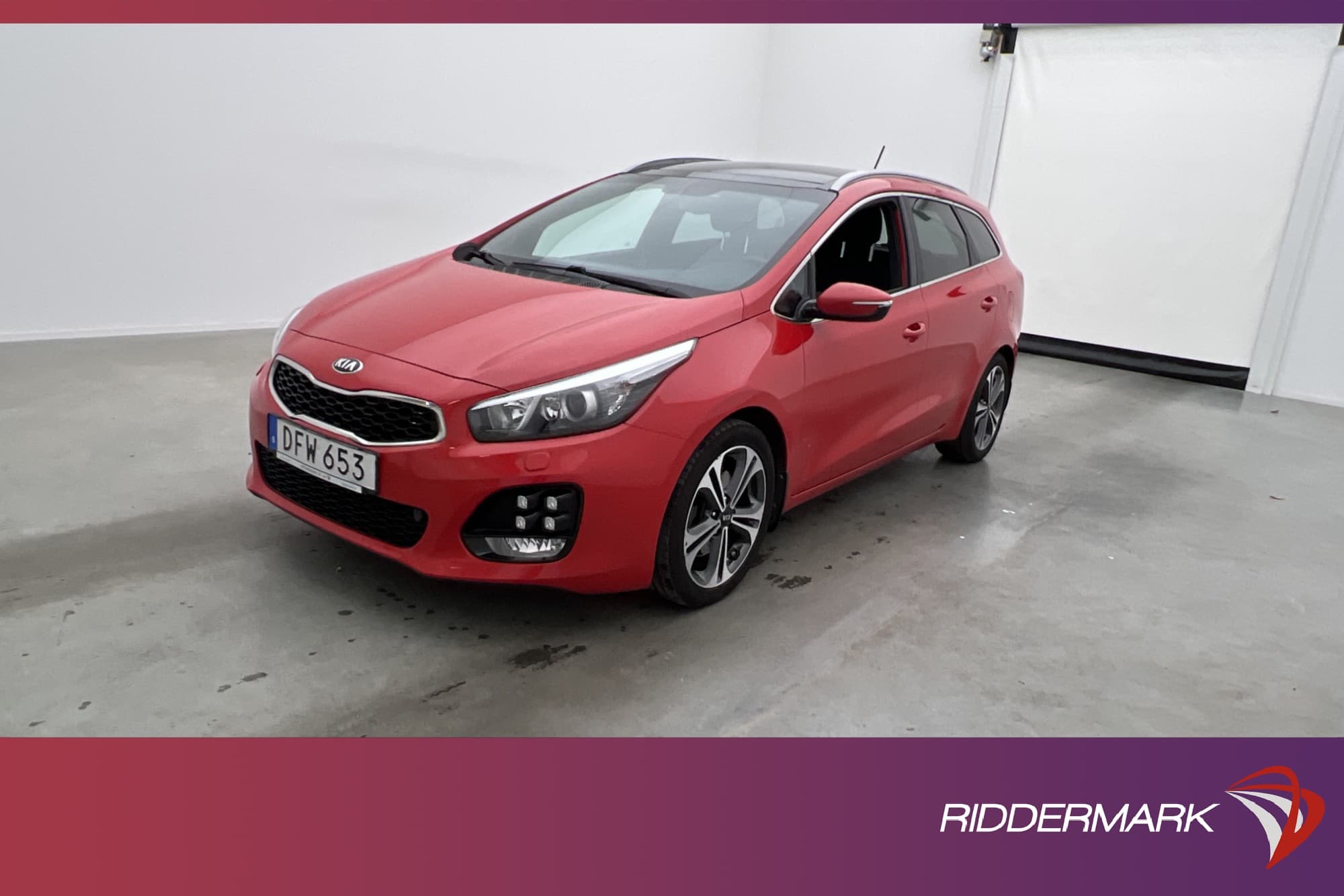 Kia Ceed 1.6 136hk GT-Line Värmare Pano Rattvärme Navi Drag