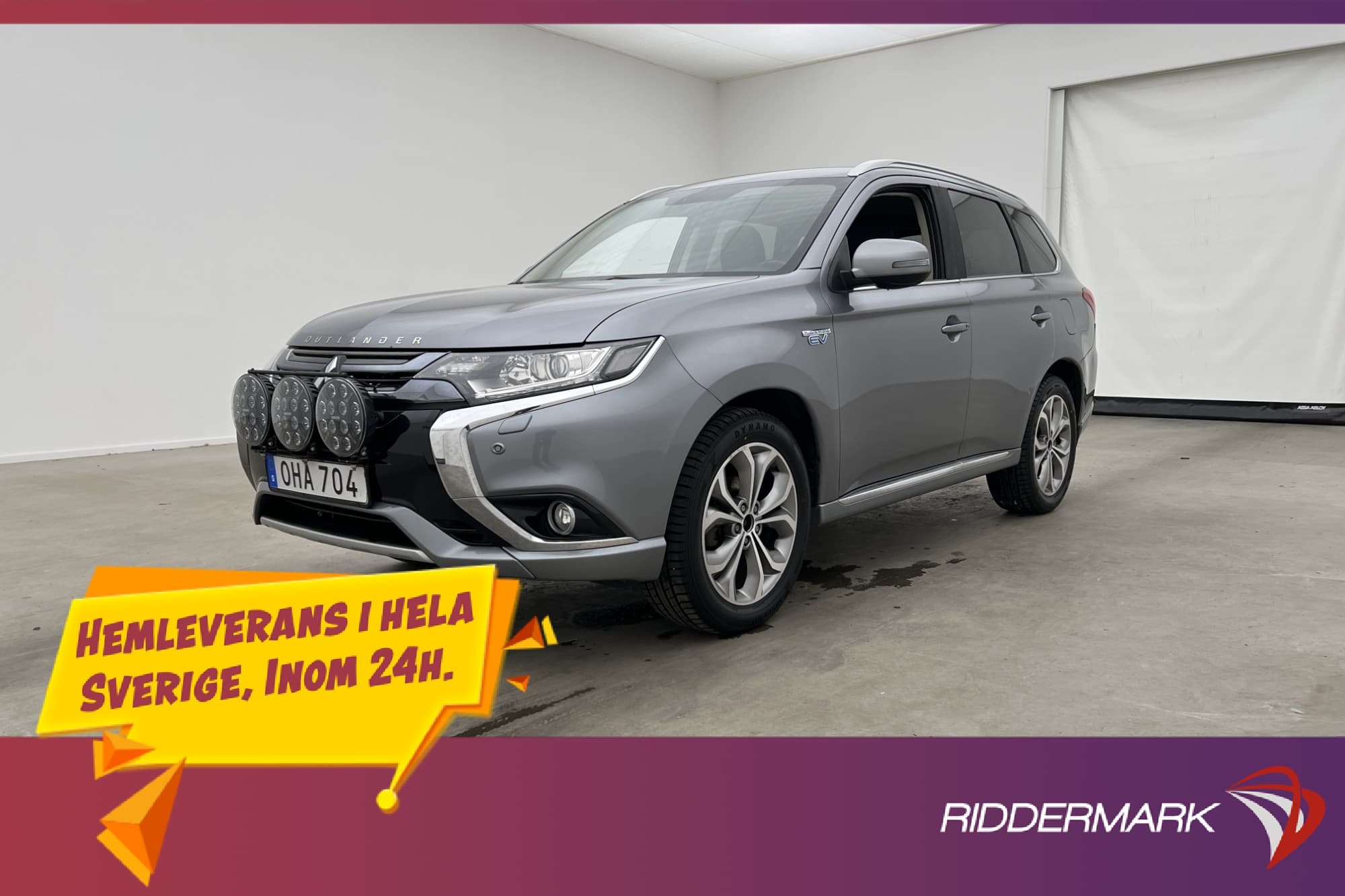 Mitsubishi Outlander PHEV 4WD 203hk Kamera Keyless Rattvärme